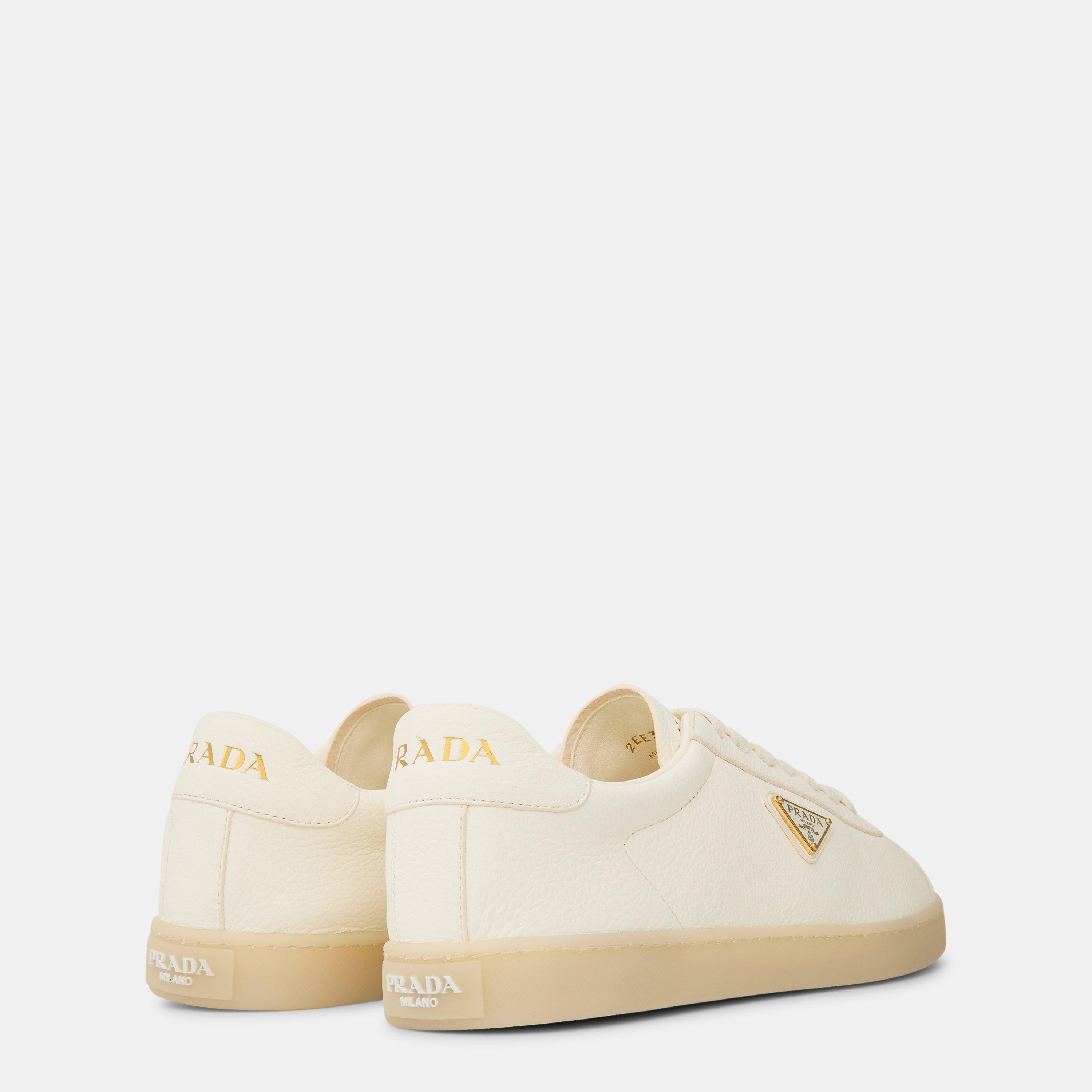 Avorio - Prada - Leather Trainers - 4