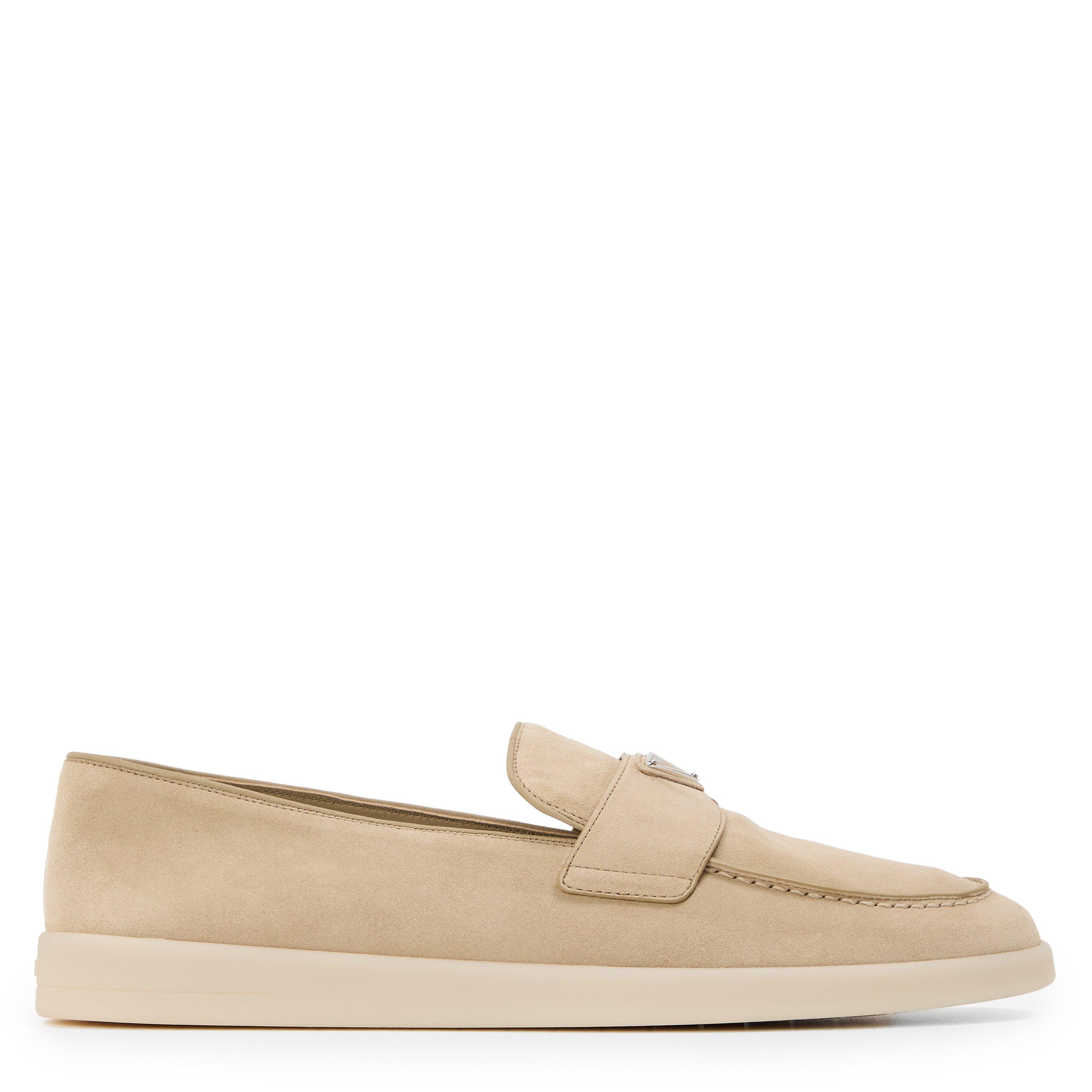Prada Suede Loafers - Deserto - Size 9 (43)