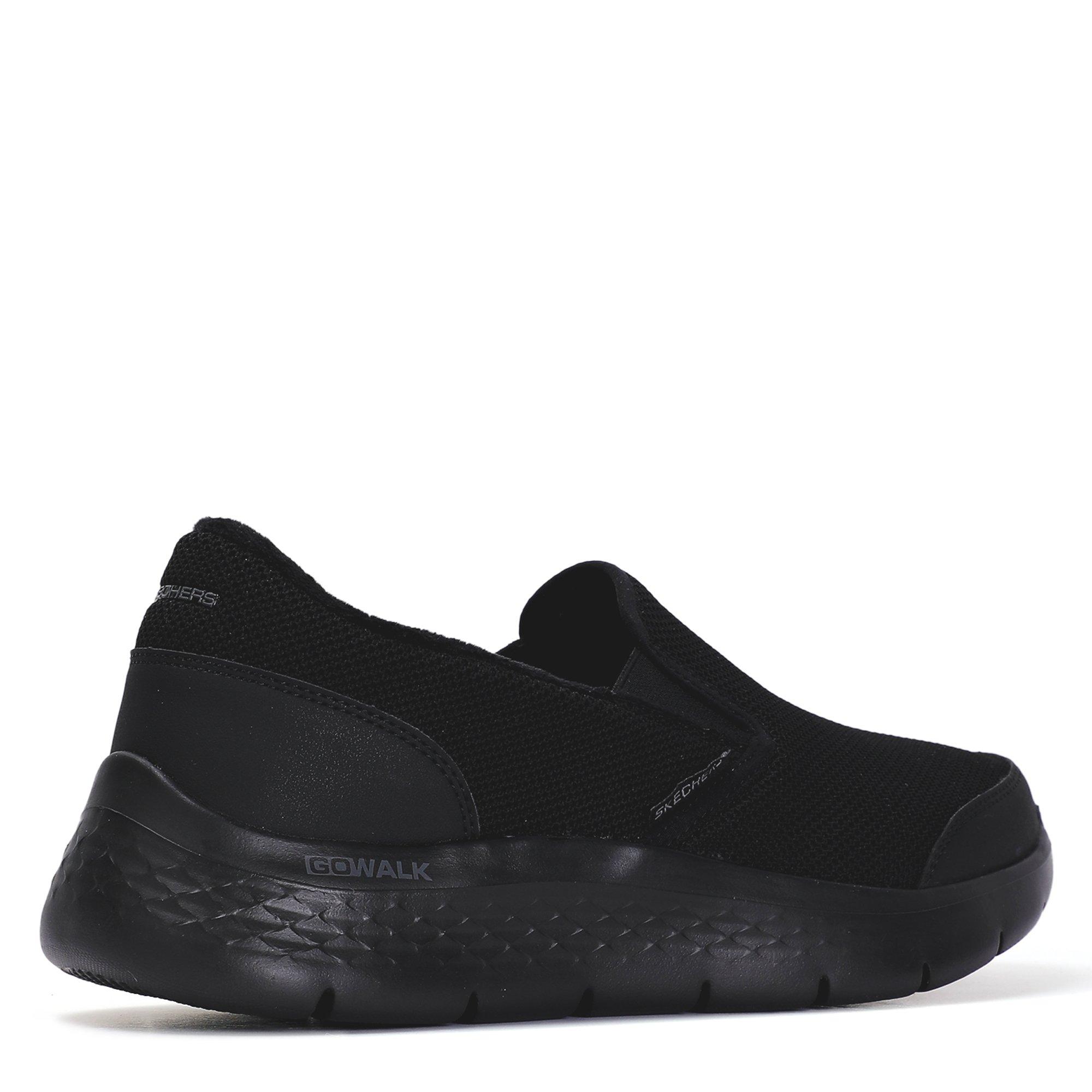 BLACK - Skechers - Go Walk Flex Mens Shoes - 6