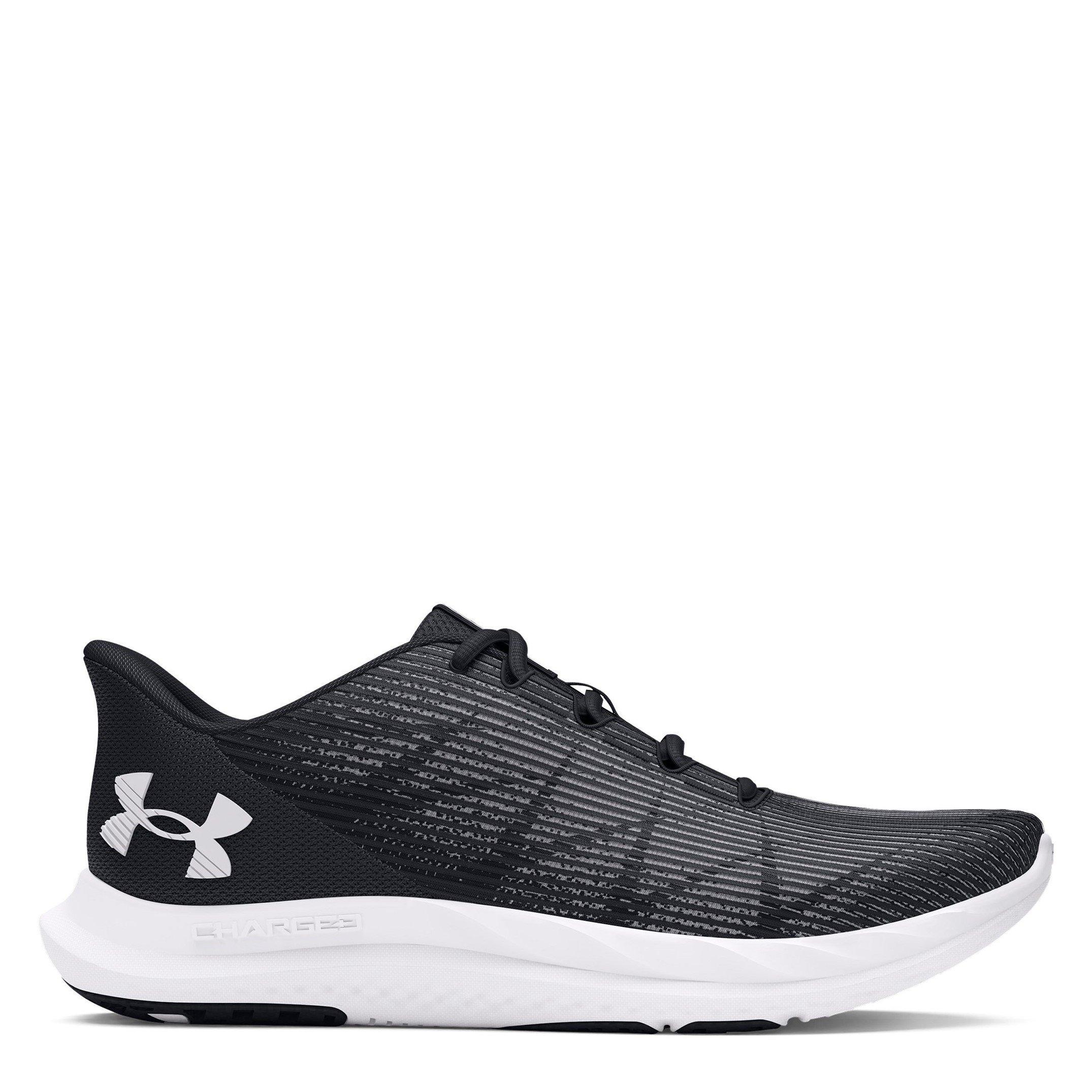 Black/White - Under Armour - Speed Swift Running Shoes Mens - 1