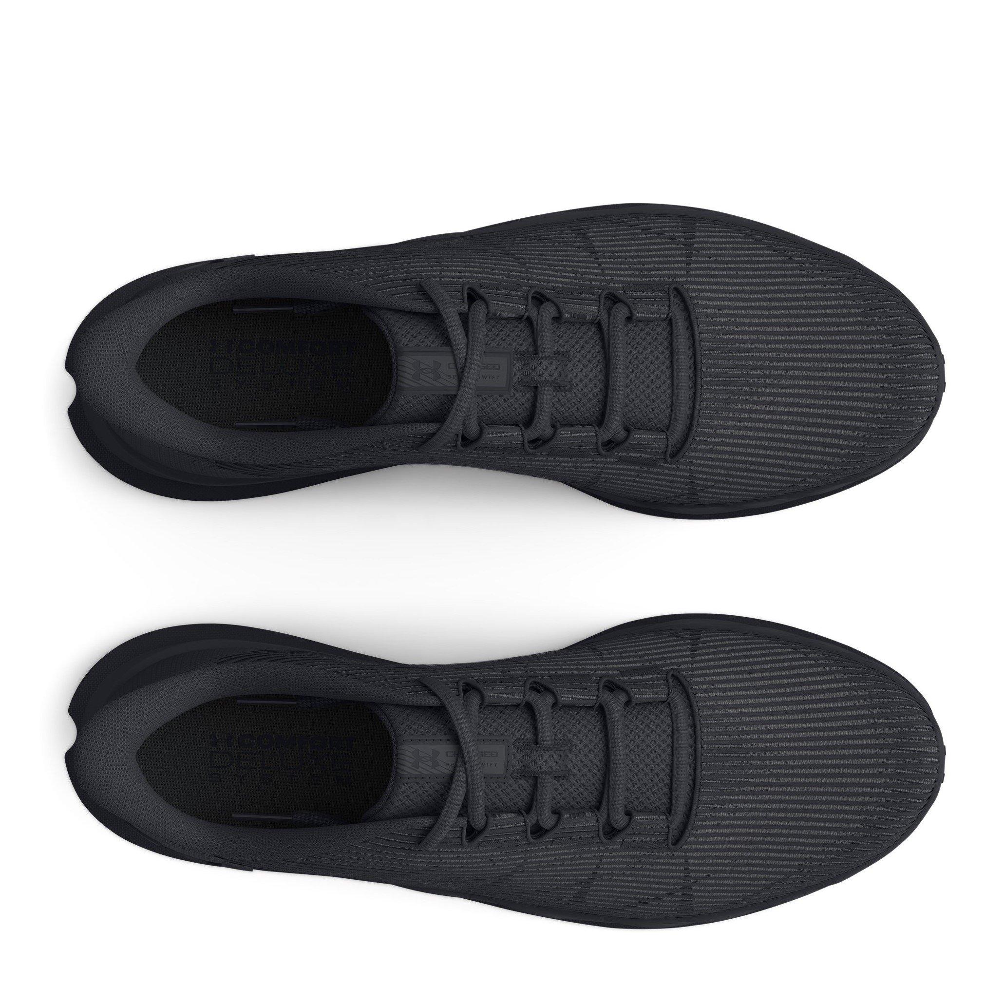 Triple Black - Under Armour - Speed Swift Running Shoes Mens - 4
