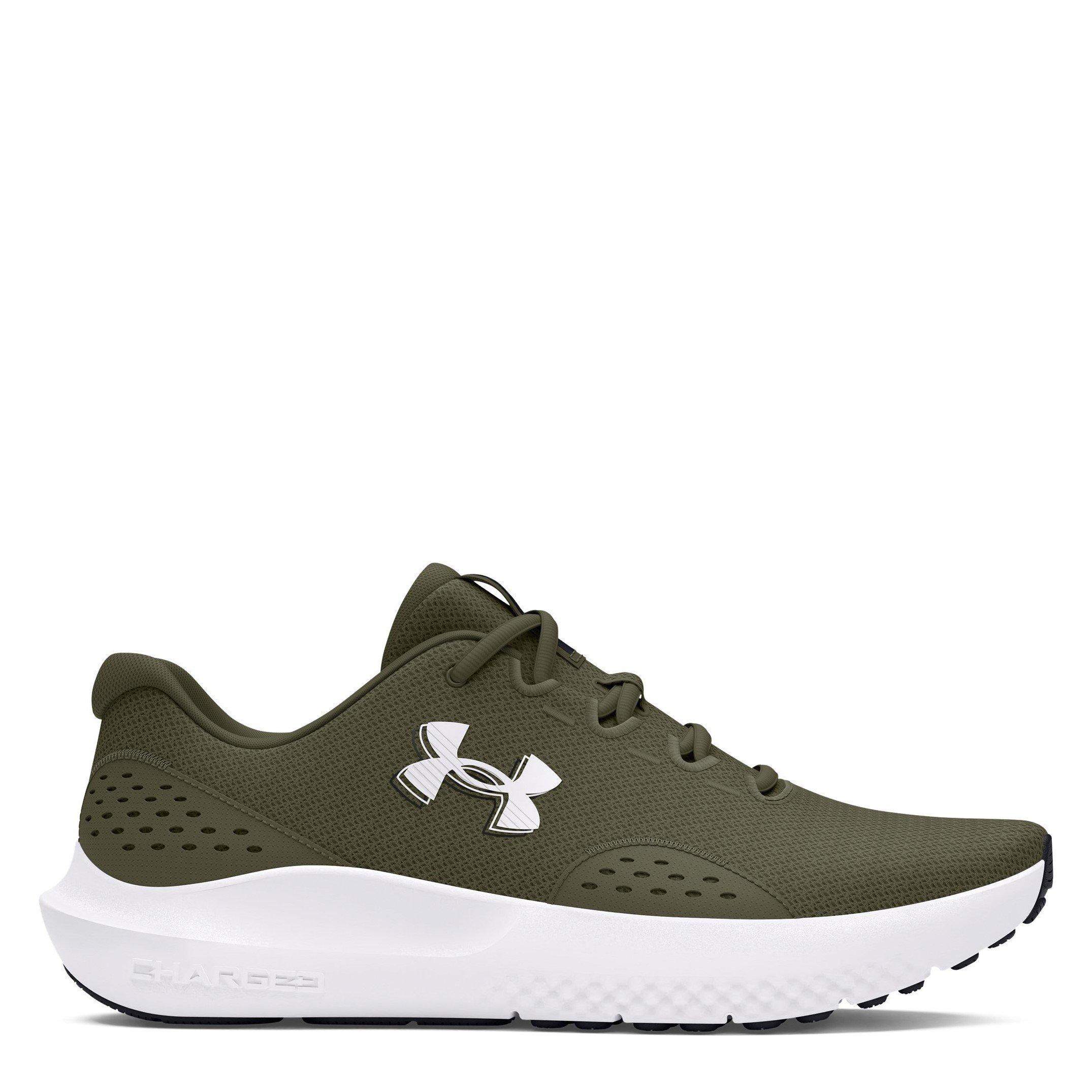 Under Armour Men's Charged Surge 4 Running Shoes - Marine Od Green - 6 (40)