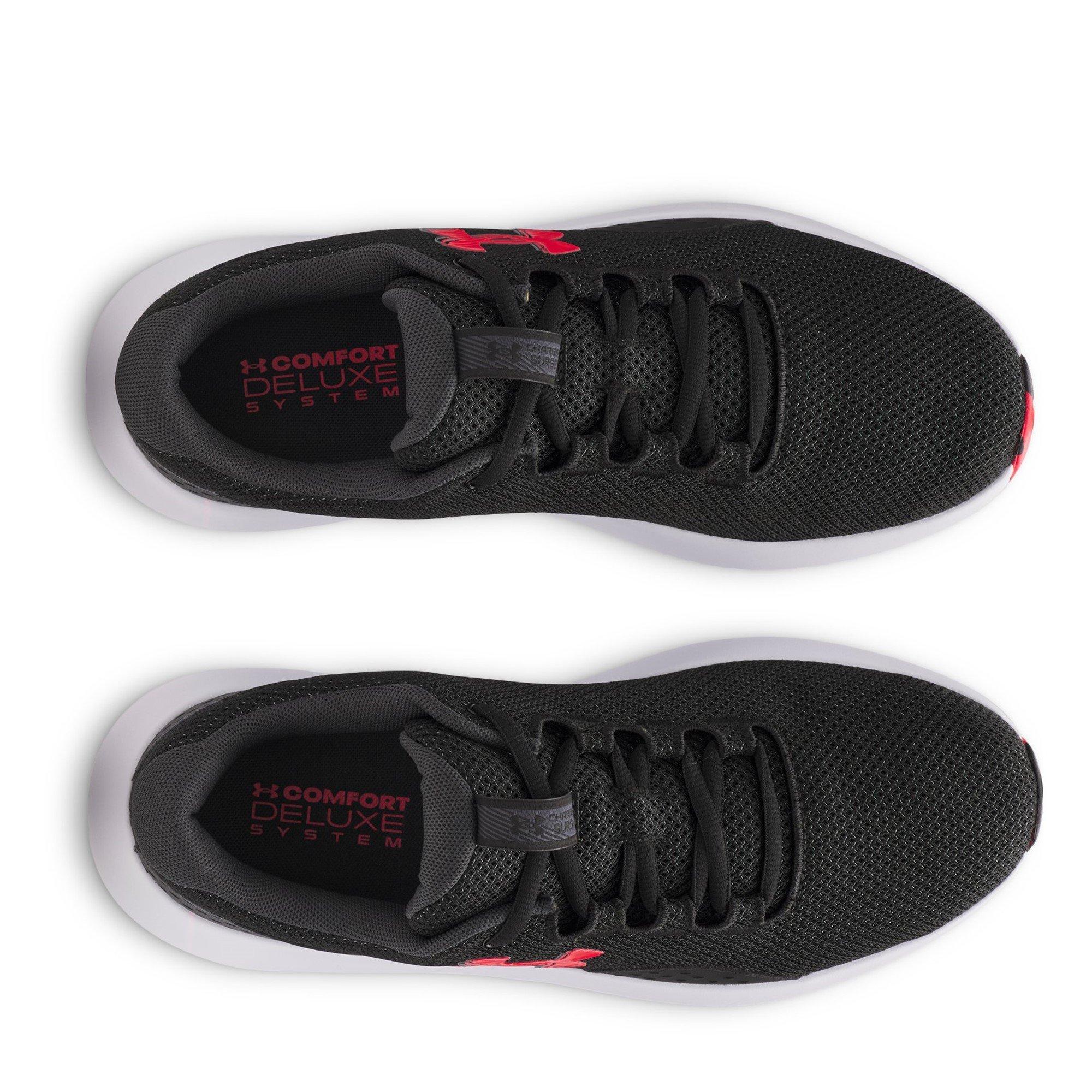 Black - Under Armour - Charged Surge 4 Mens Running Shoes - 4