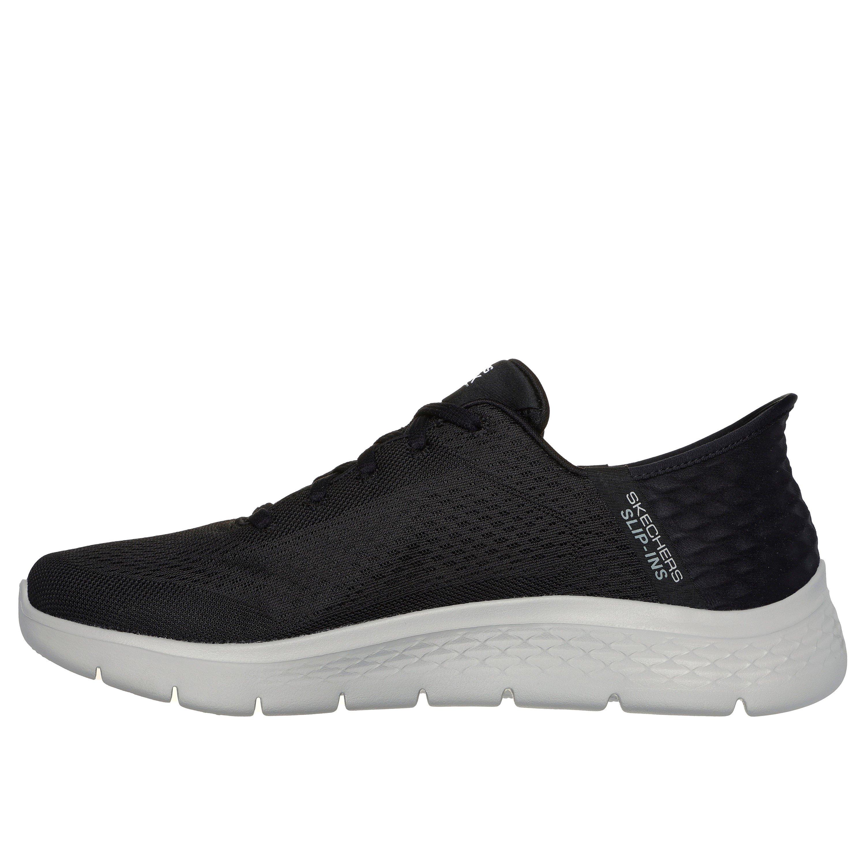 BLACK/GREY - Skechers - Go Walk Flex Mens Shoes - 3