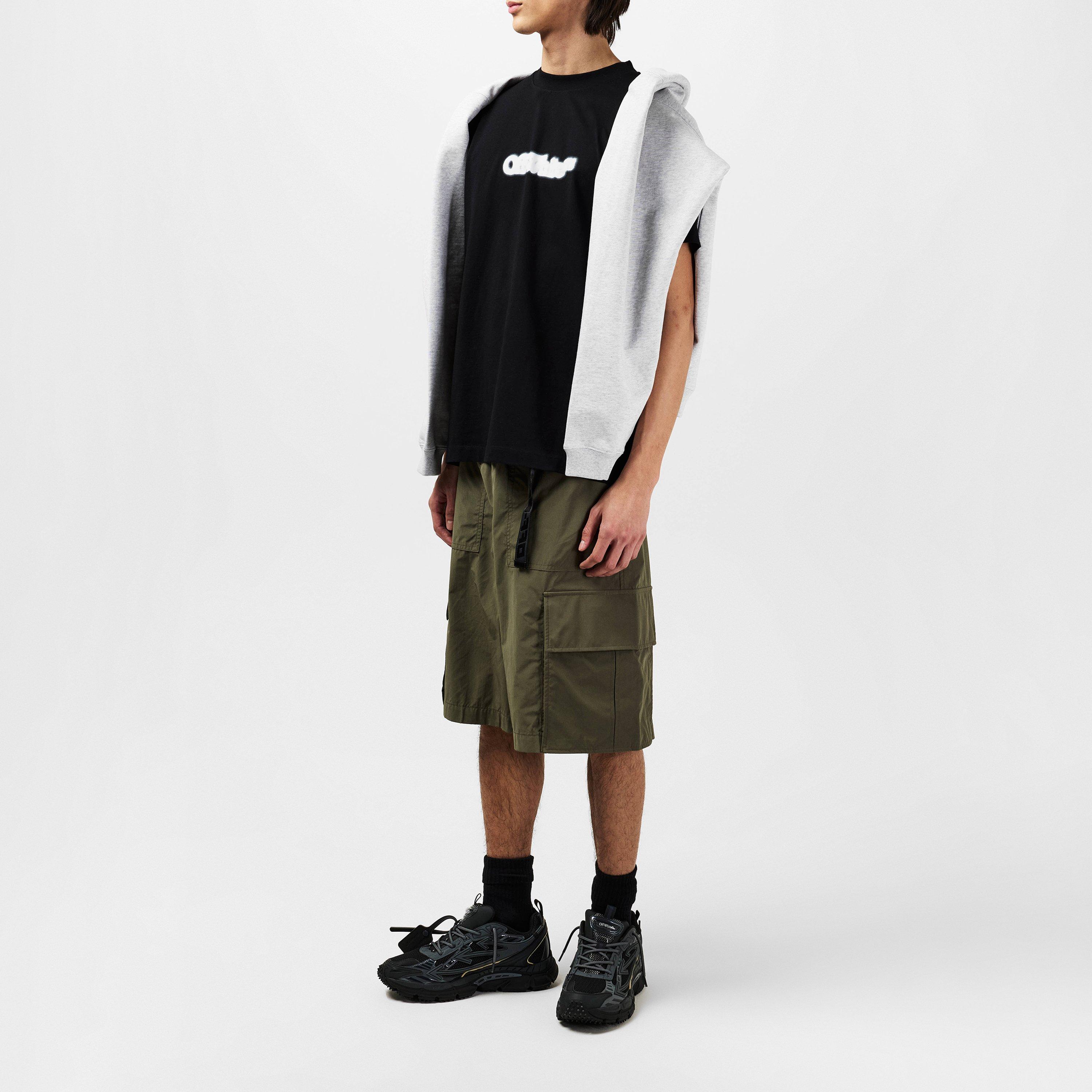 Black/Black - Off White - Men's Be Right Back Retro-Inspired Comfort Sneakers - 6