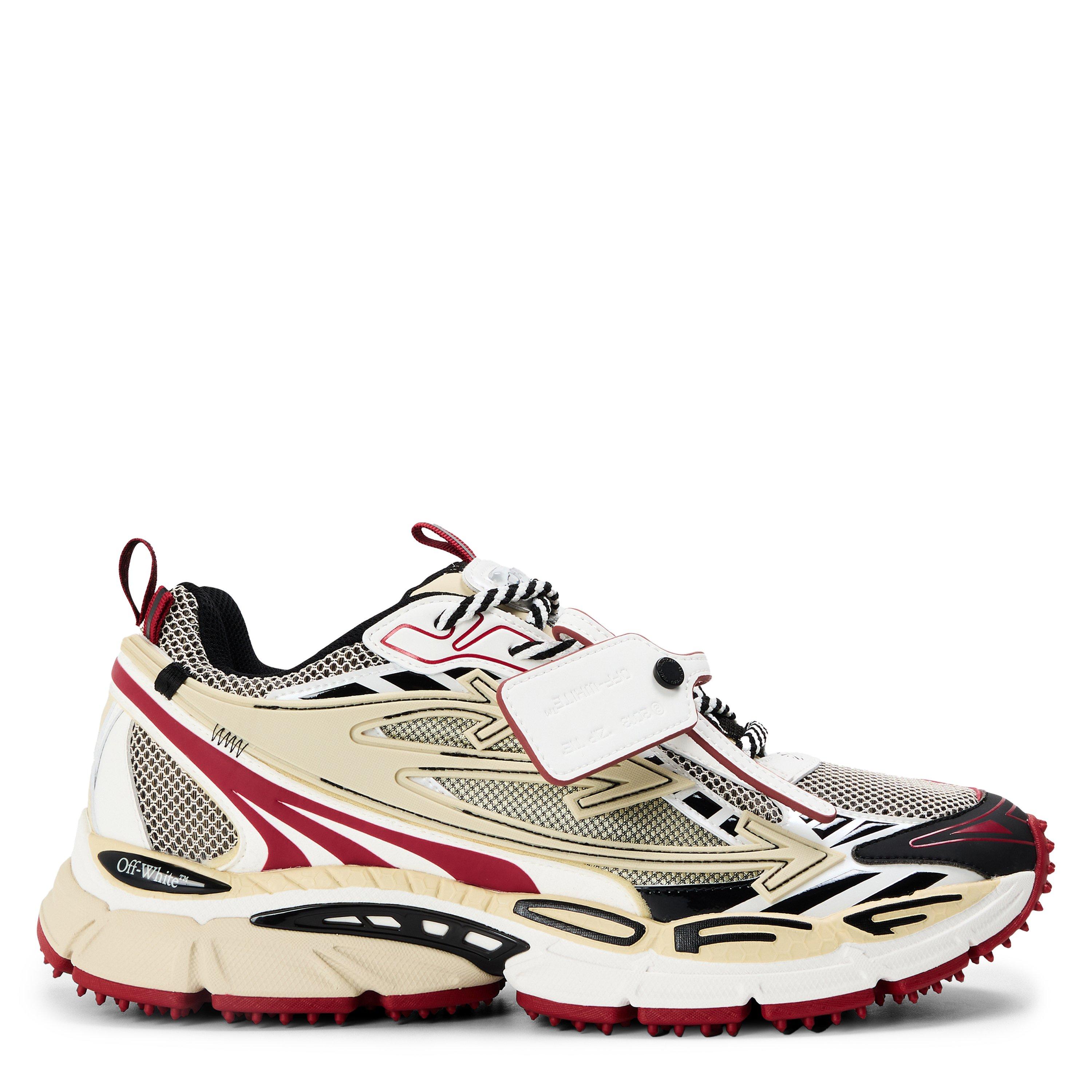 Off White Men's Be Right Back Sneakers - Sand/Red - 11 (46)