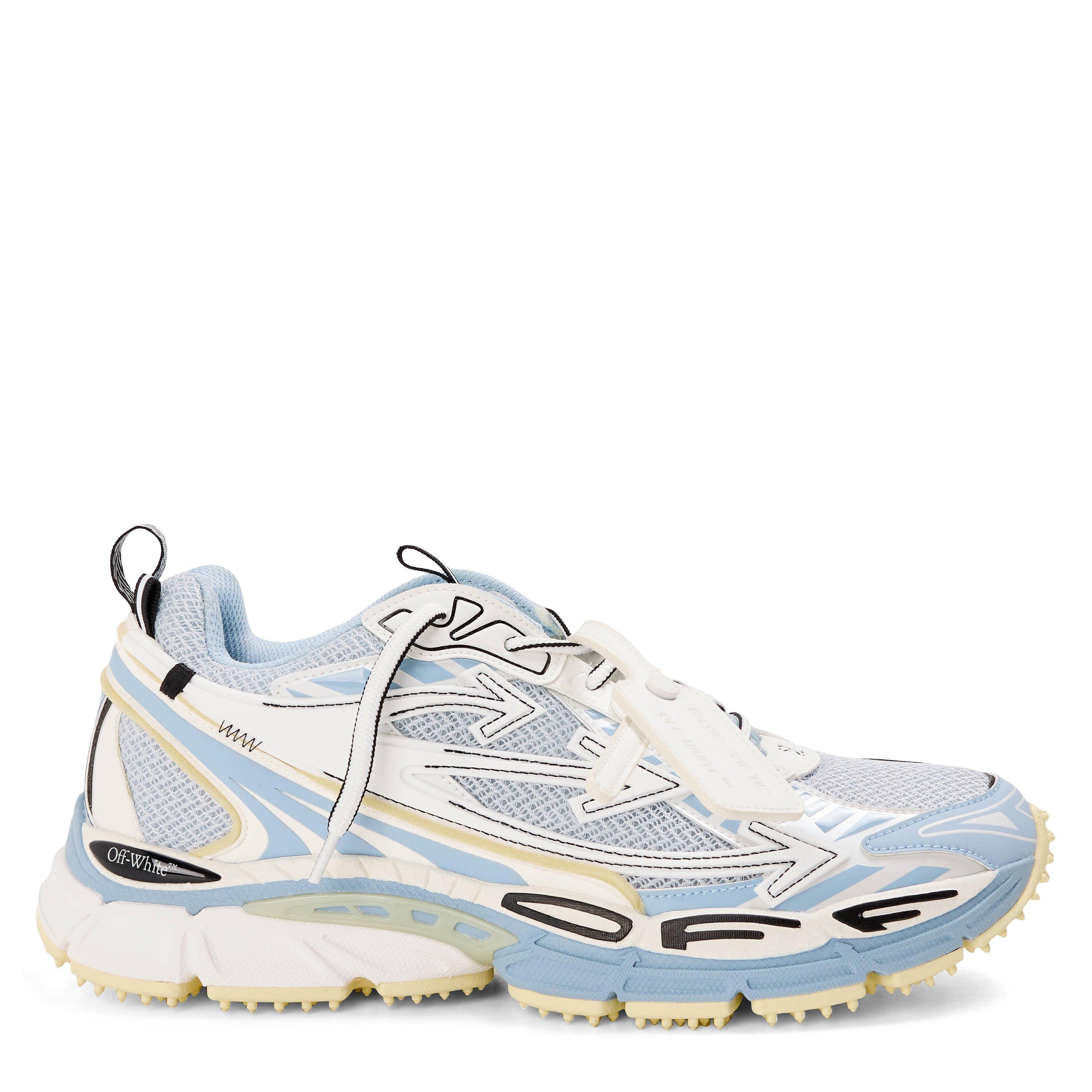 Off White Men's Be Right Back Sneakers - Grey/Cyan - 11 (46)