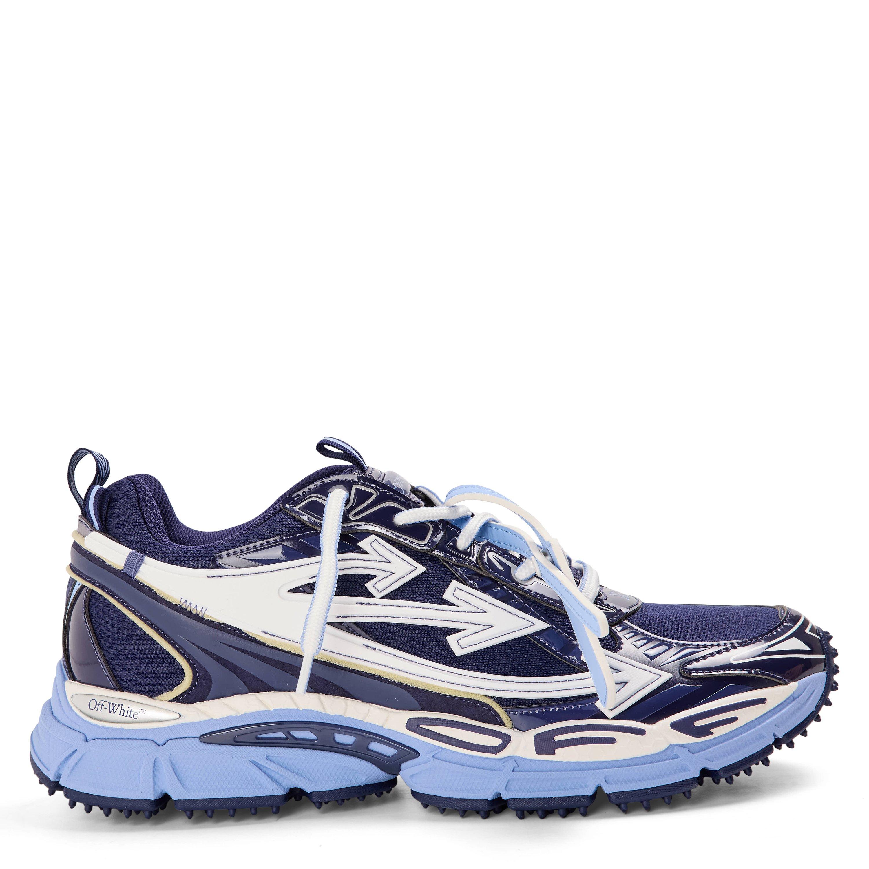 Off White Mens Be Right Back Sneakers - Dusty Blue - Size 11 (46)
