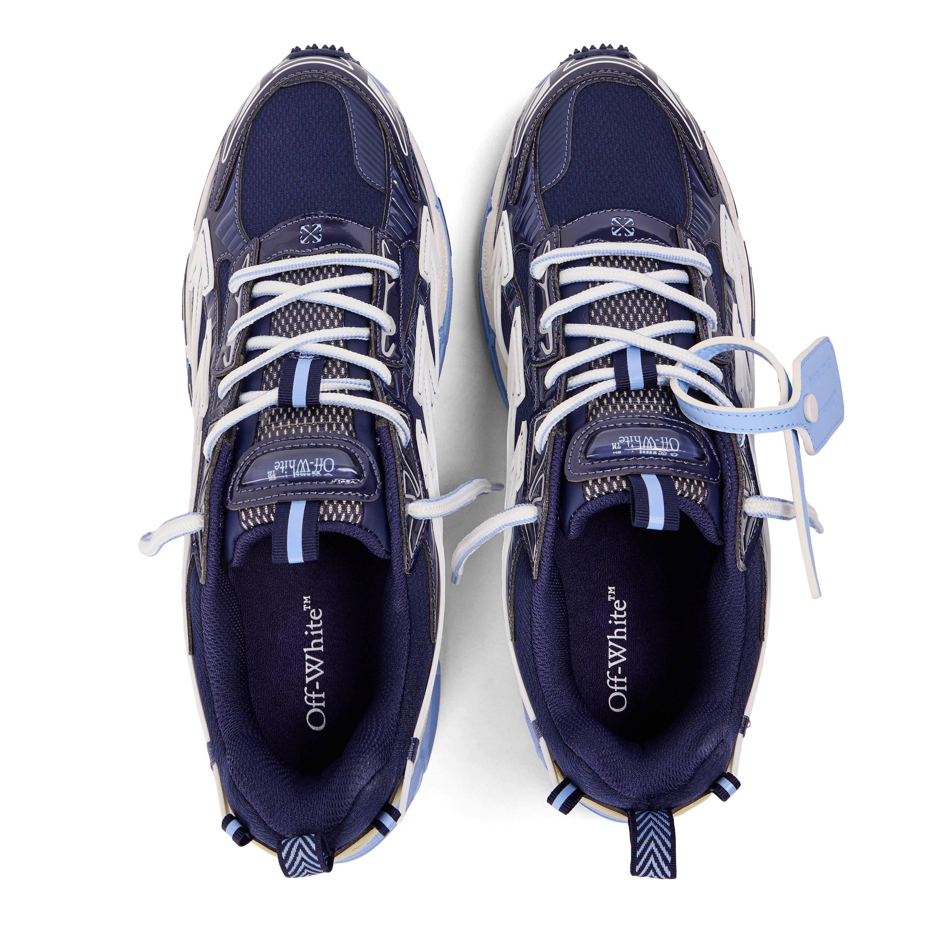 Staubiges Blau - Off White - Men's Be Right Back Retro-Inspired Comfort Sneakers - 4