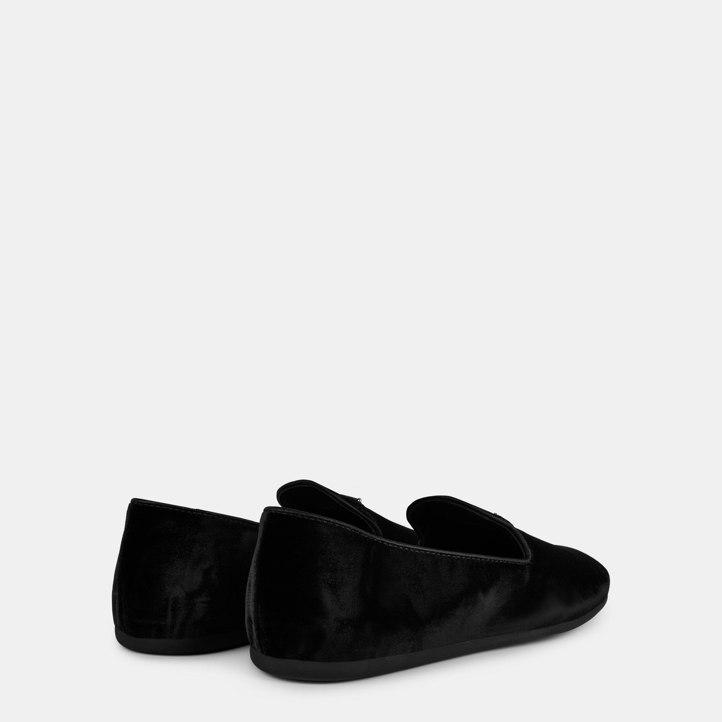 Black Velvet - Prada - Velvet Loafers - 5