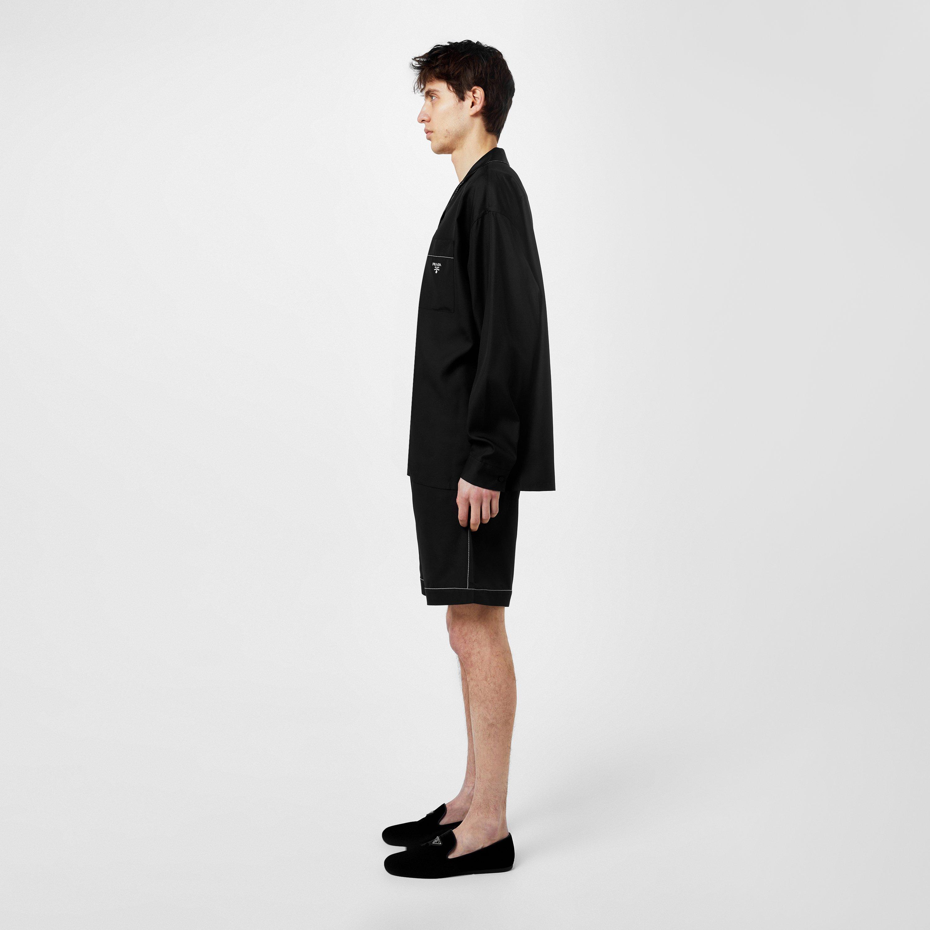 Black Velvet - Prada - Velvet Loafers - 6