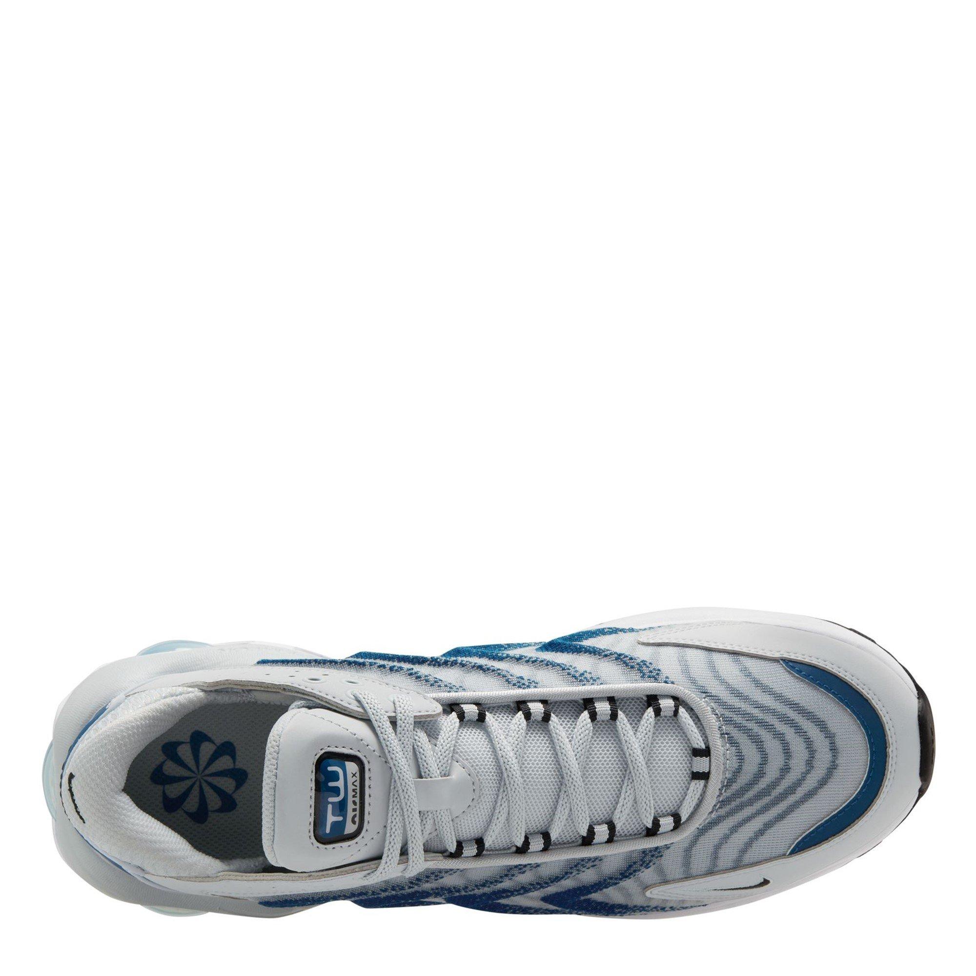 Plat/Blue - Nike - Air Max TW Men's Shoes - 9