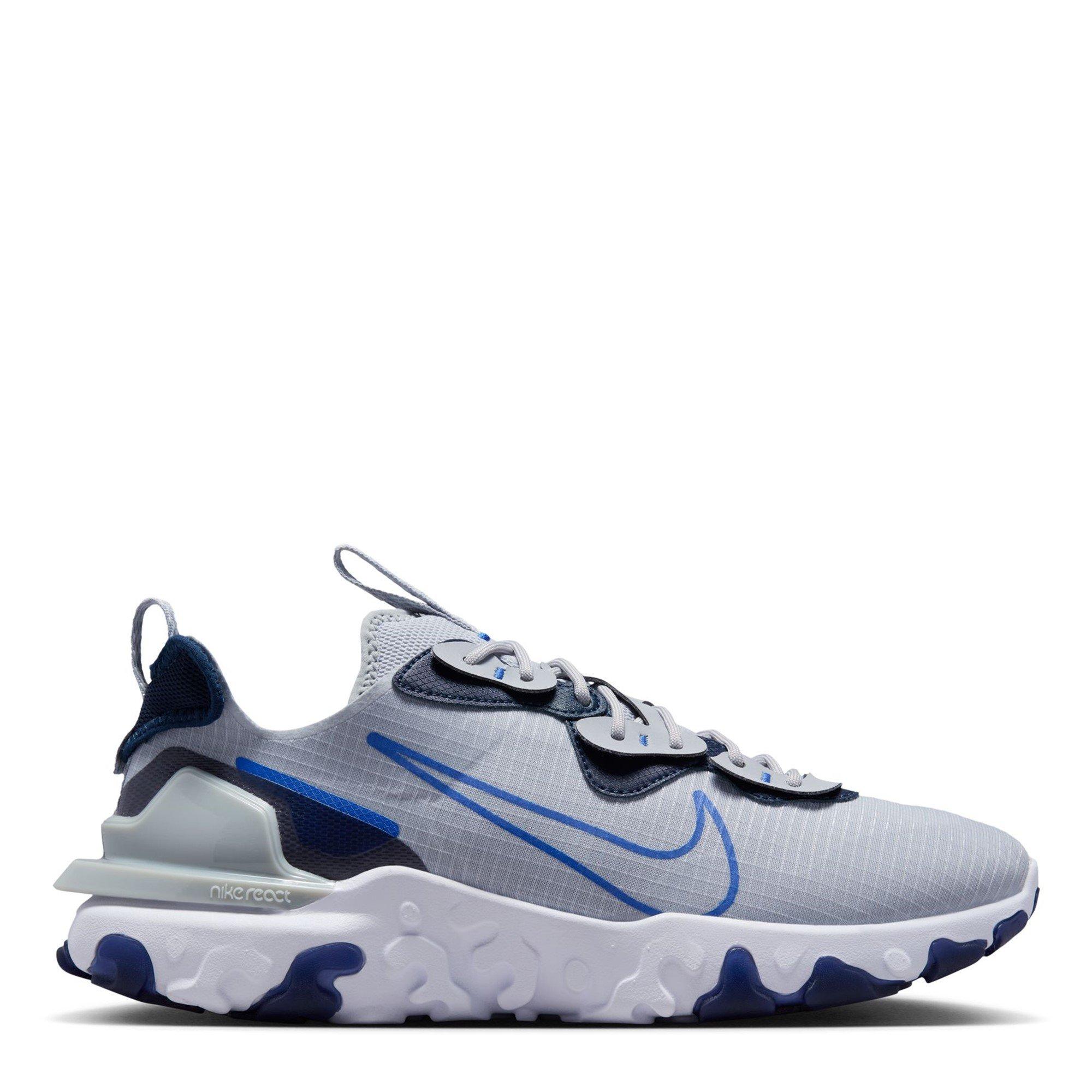 Nike Men's React Vision Shoe - Wolf Grey/Blue - 8.5 (43)