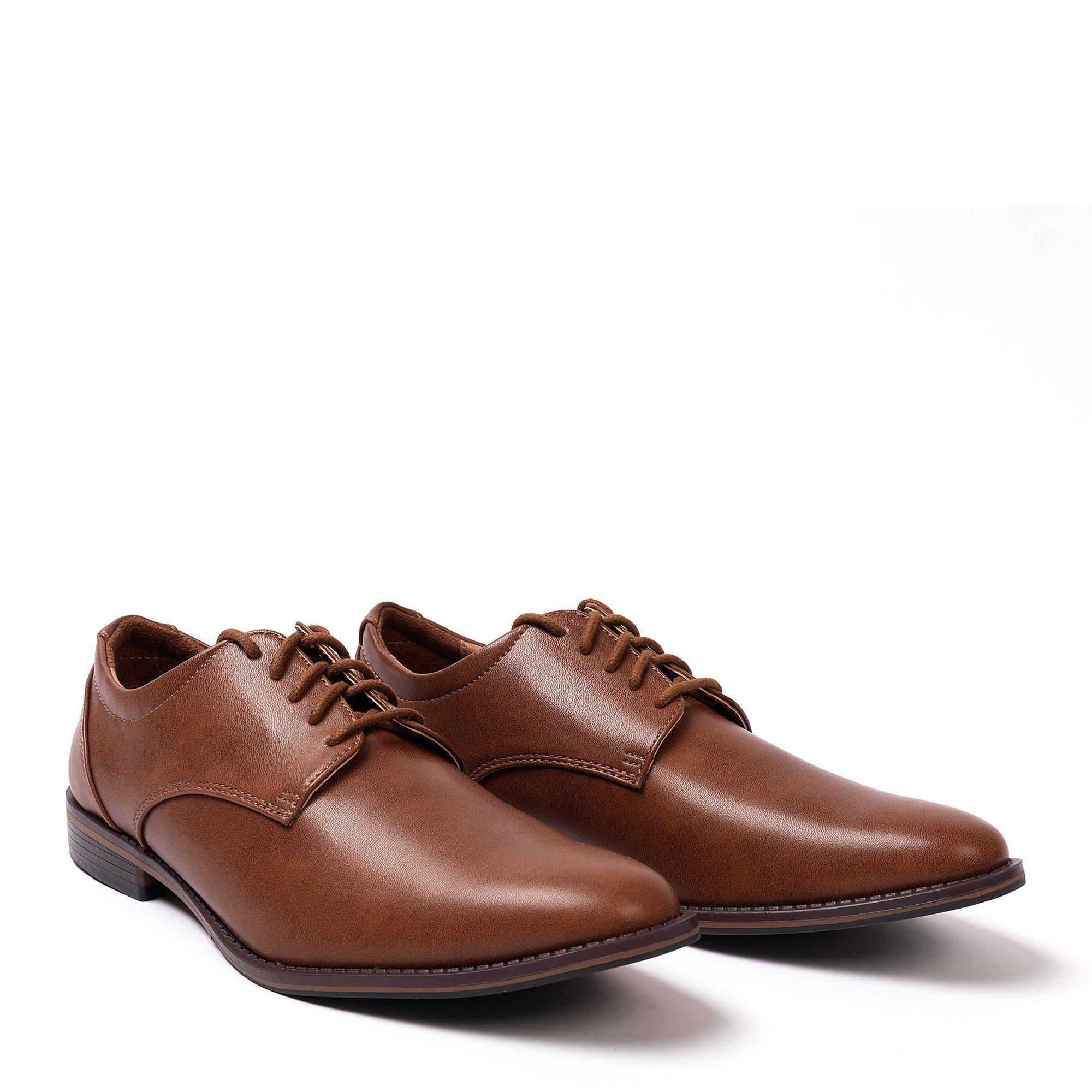 Brown - Giorgio - Bryant Derby Men Shoes - 2
