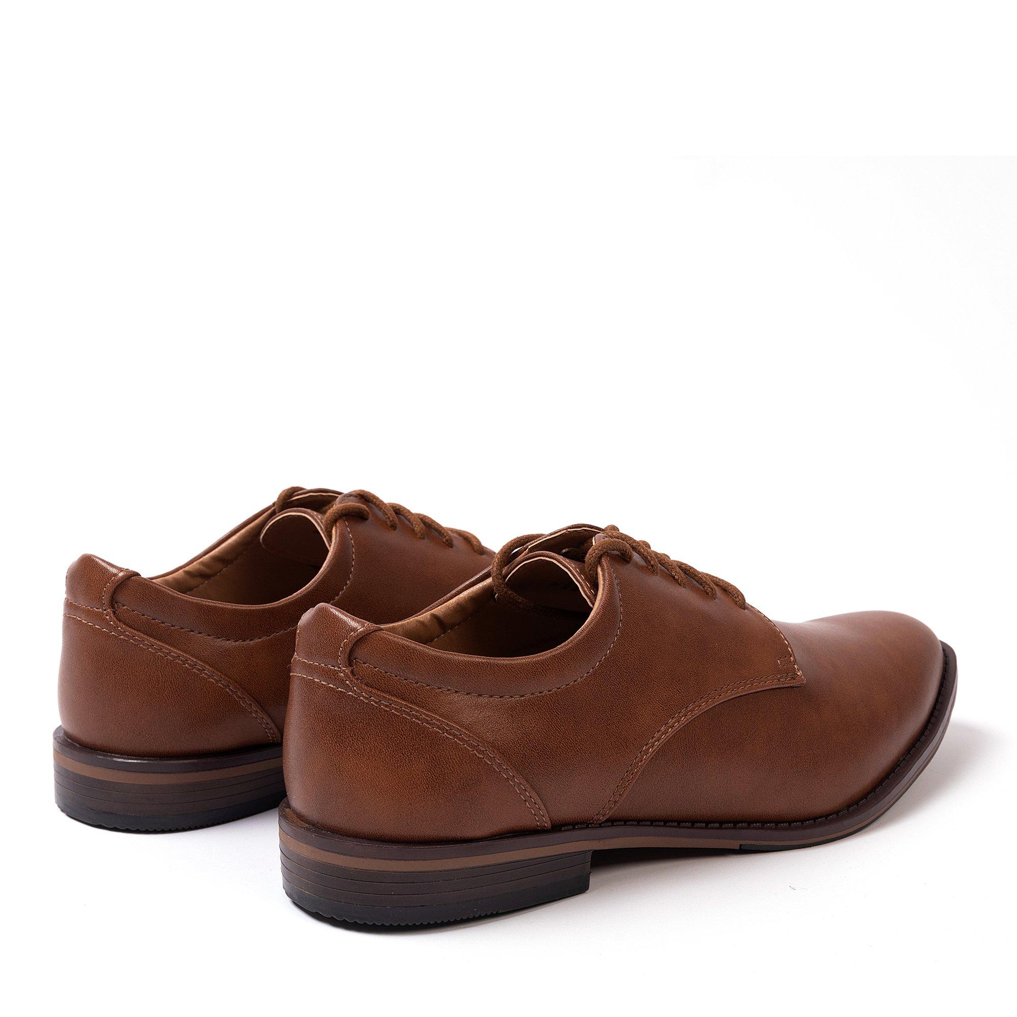 Brown - Giorgio - Bryant Derby Men Shoes - 3
