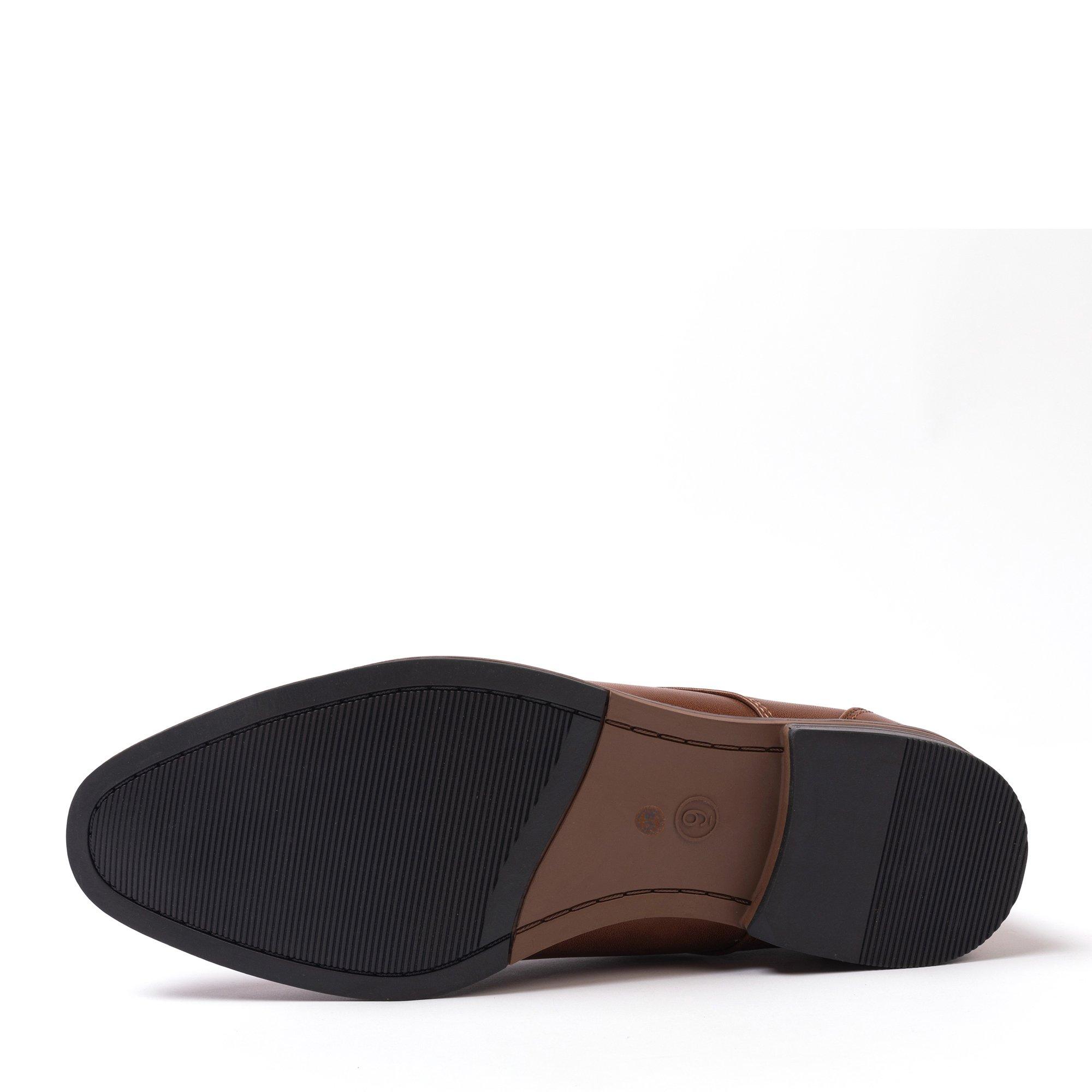 Brown - Giorgio - Bryant Derby Men Shoes - 5