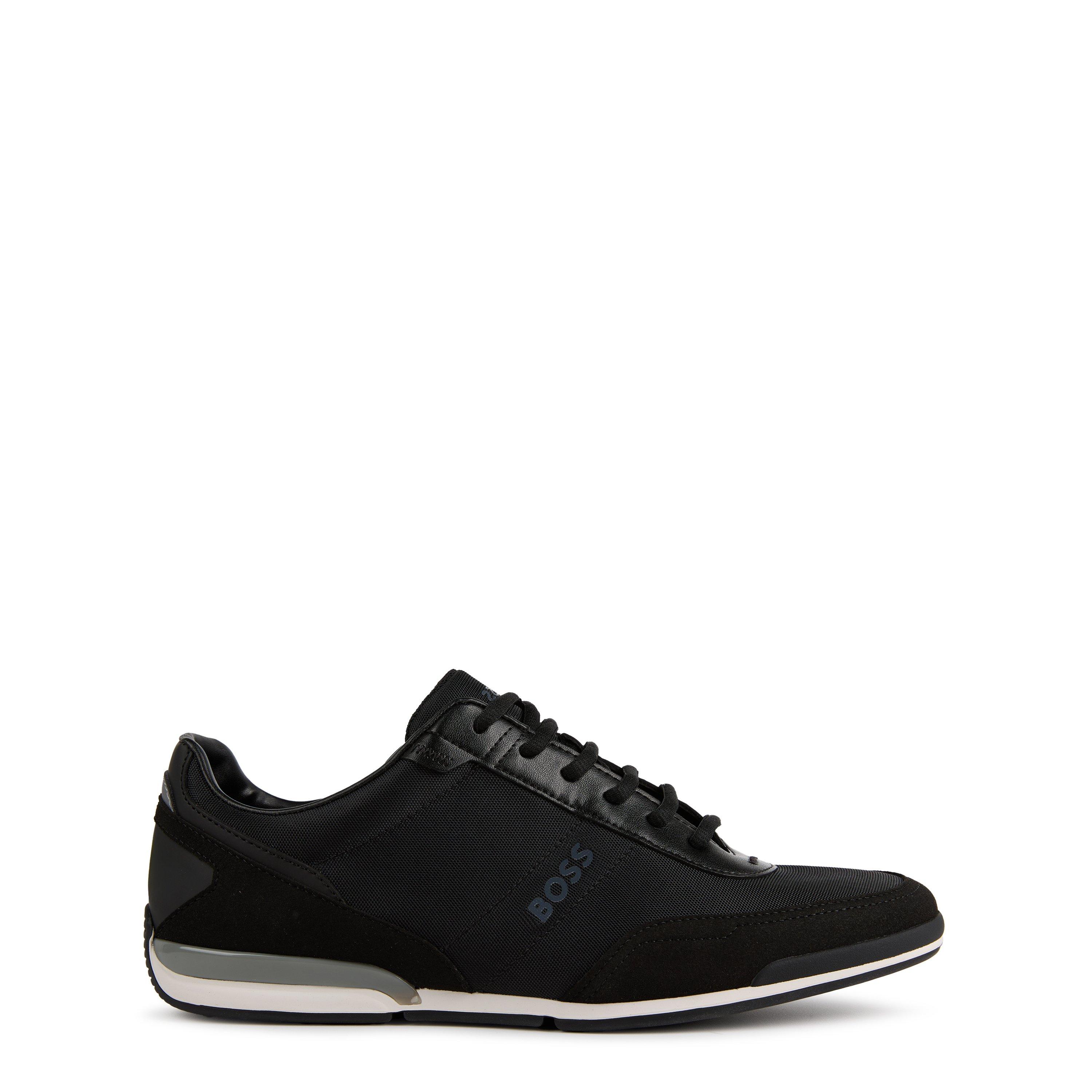 Boss athleisure saturn leather trainers hotsell