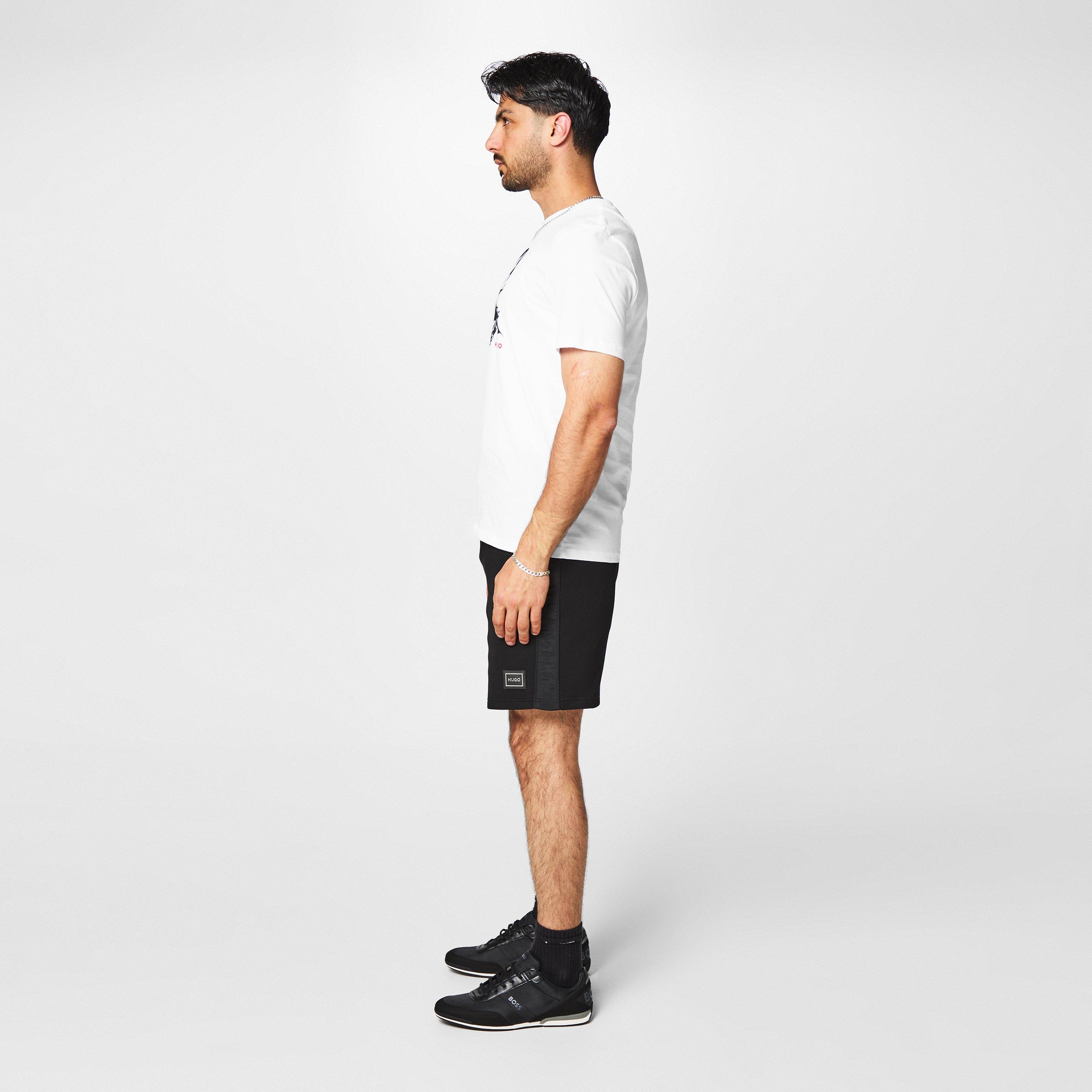 Black 001 - Boss - Saturn Low Top Trainers, Technical Mesh - 6