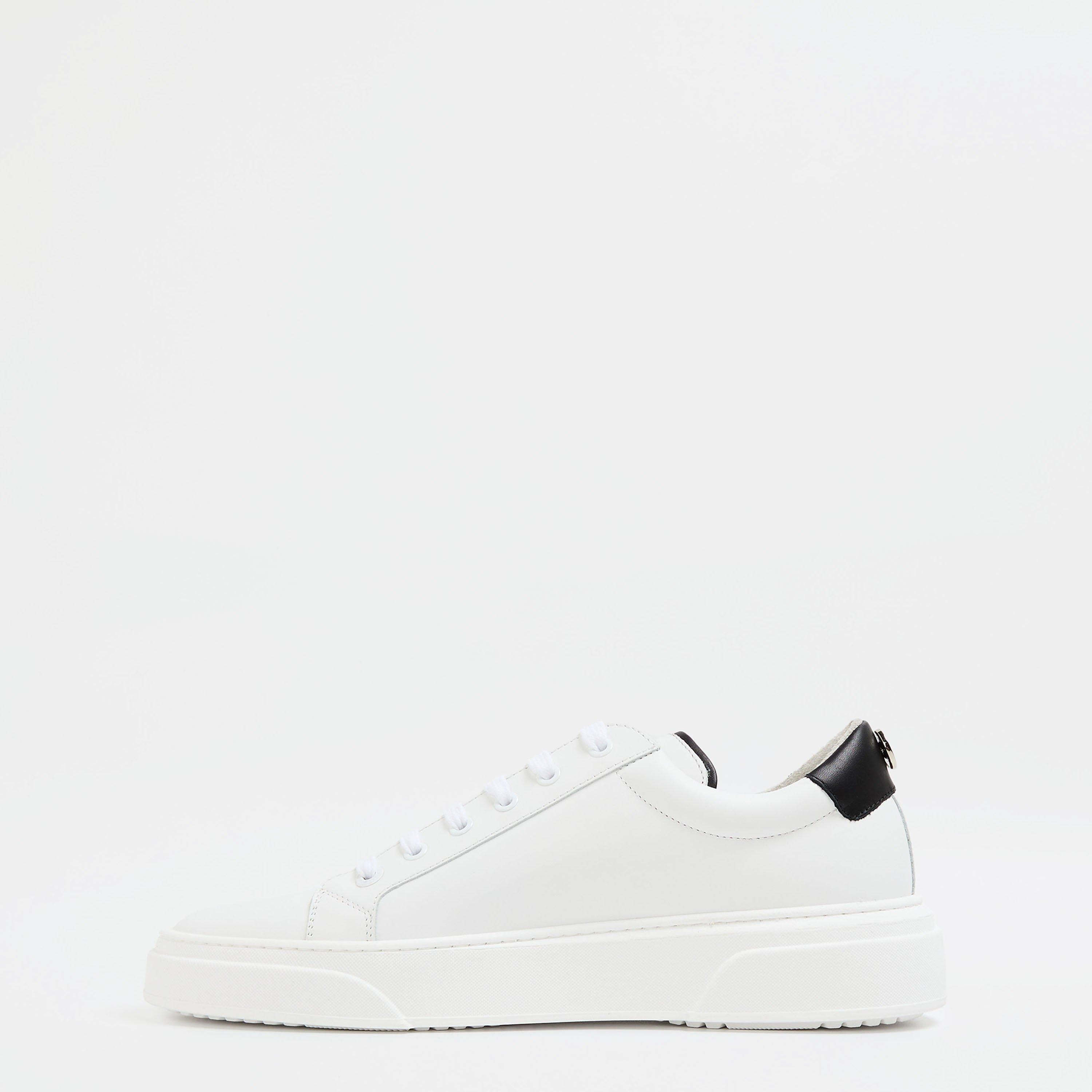 690 White/Black - Valentino - Stan Summer Trainers - 2