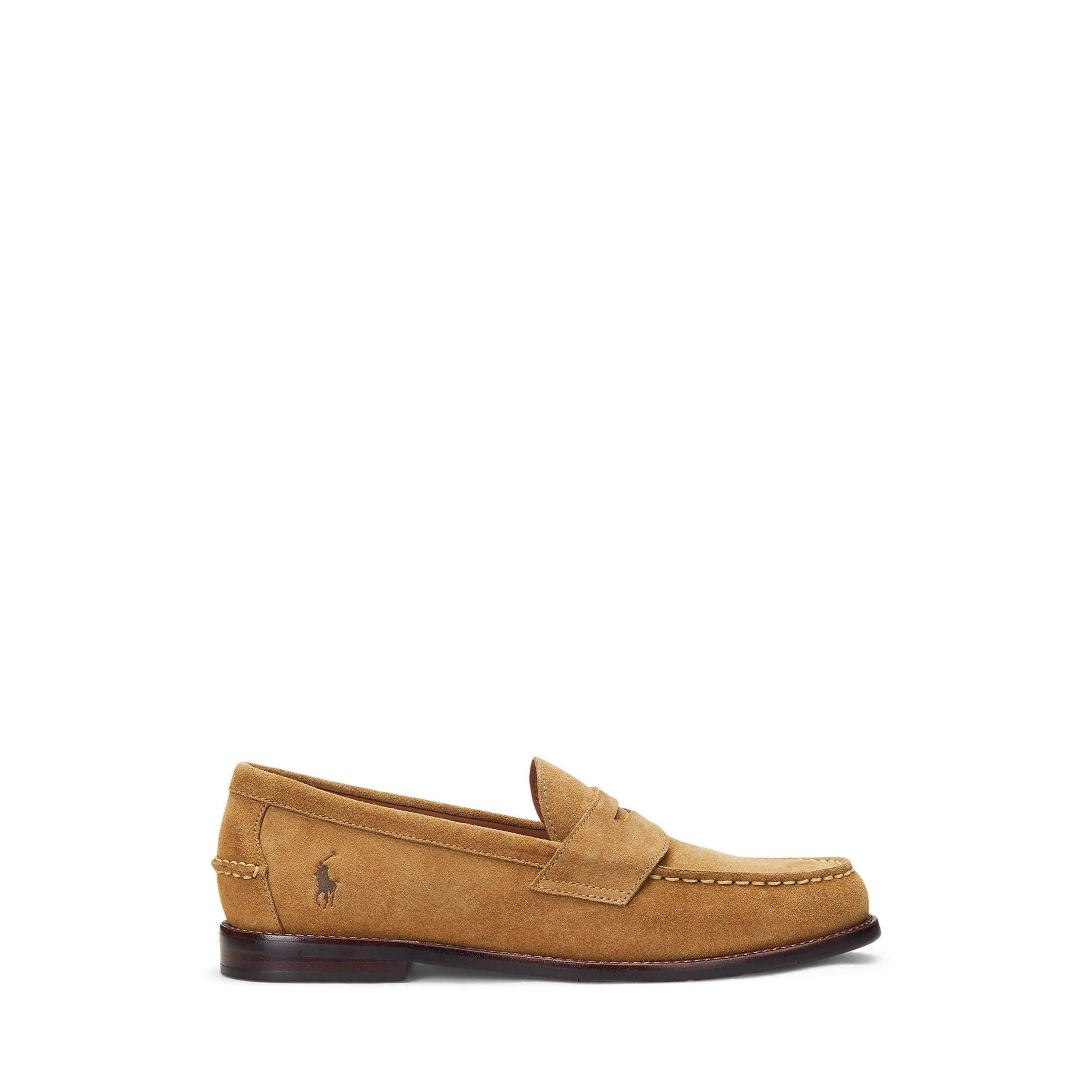 Desert Tan - Polo Ralph Lauren - Men's Aslton Suede Loafer - 1
