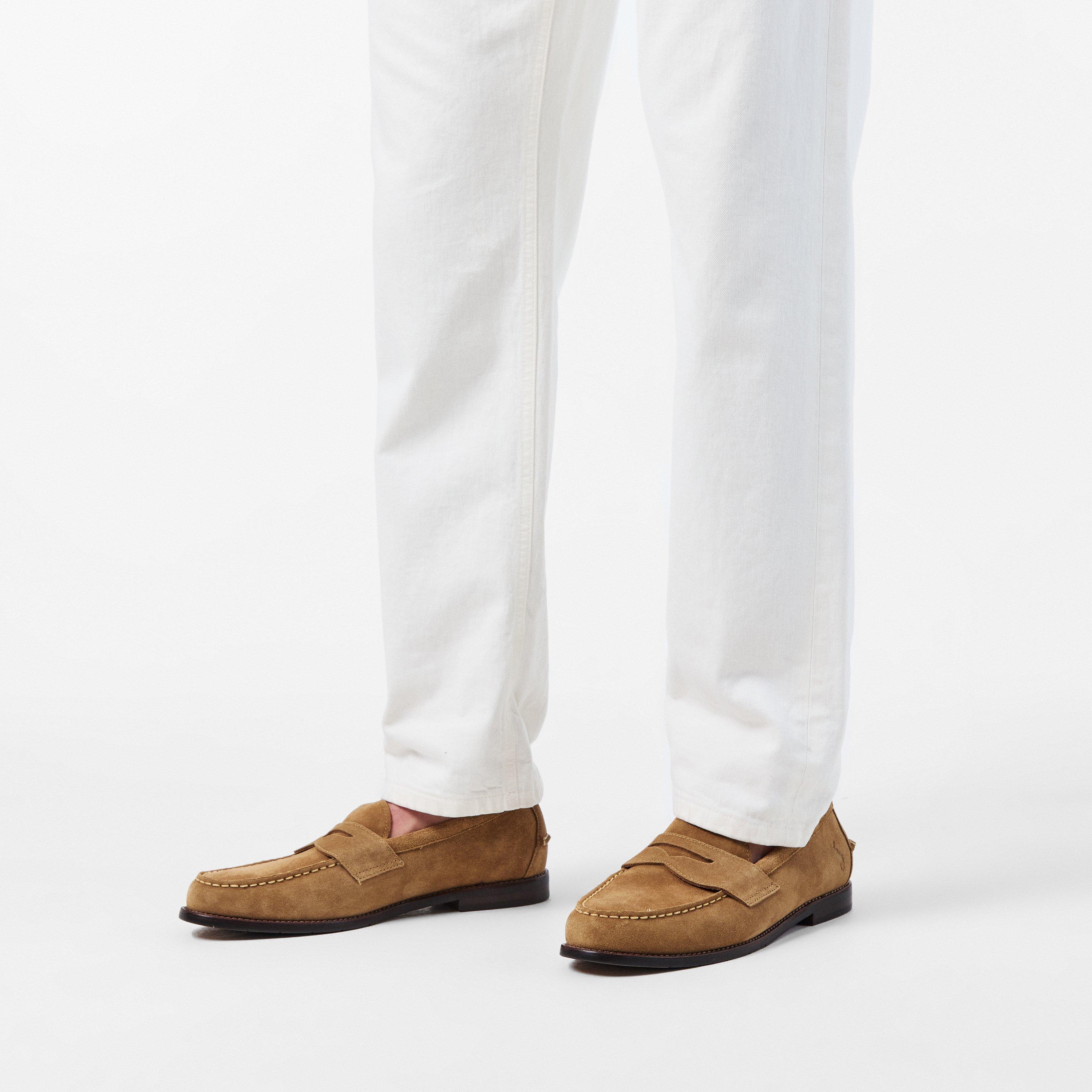 Desert Tan - Polo Ralph Lauren - Men's Aslton Suede Loafer - 3