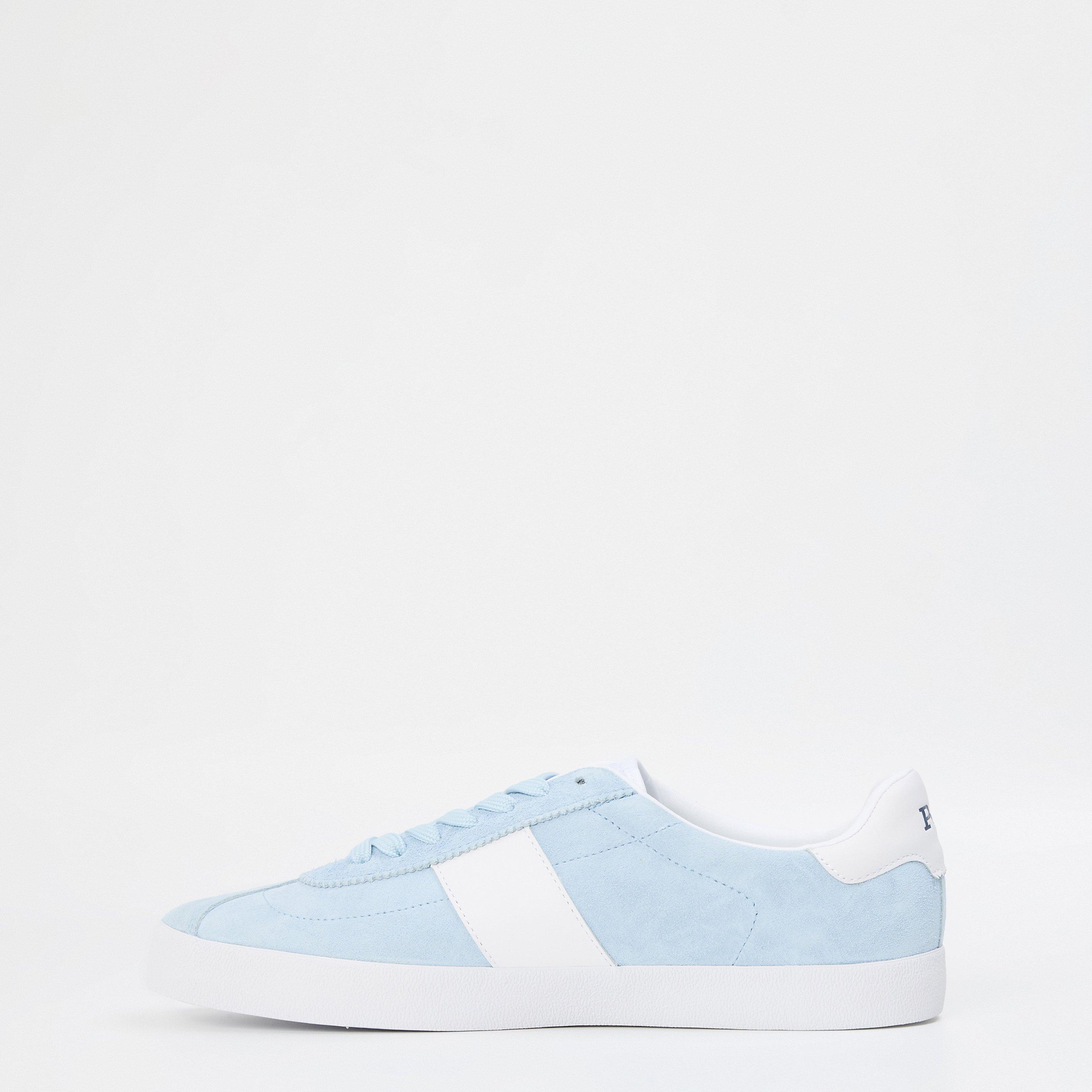 Hellblau/Wht - Polo Ralph Lauren - Men's Court Vulc Low-Top Trainers - 2