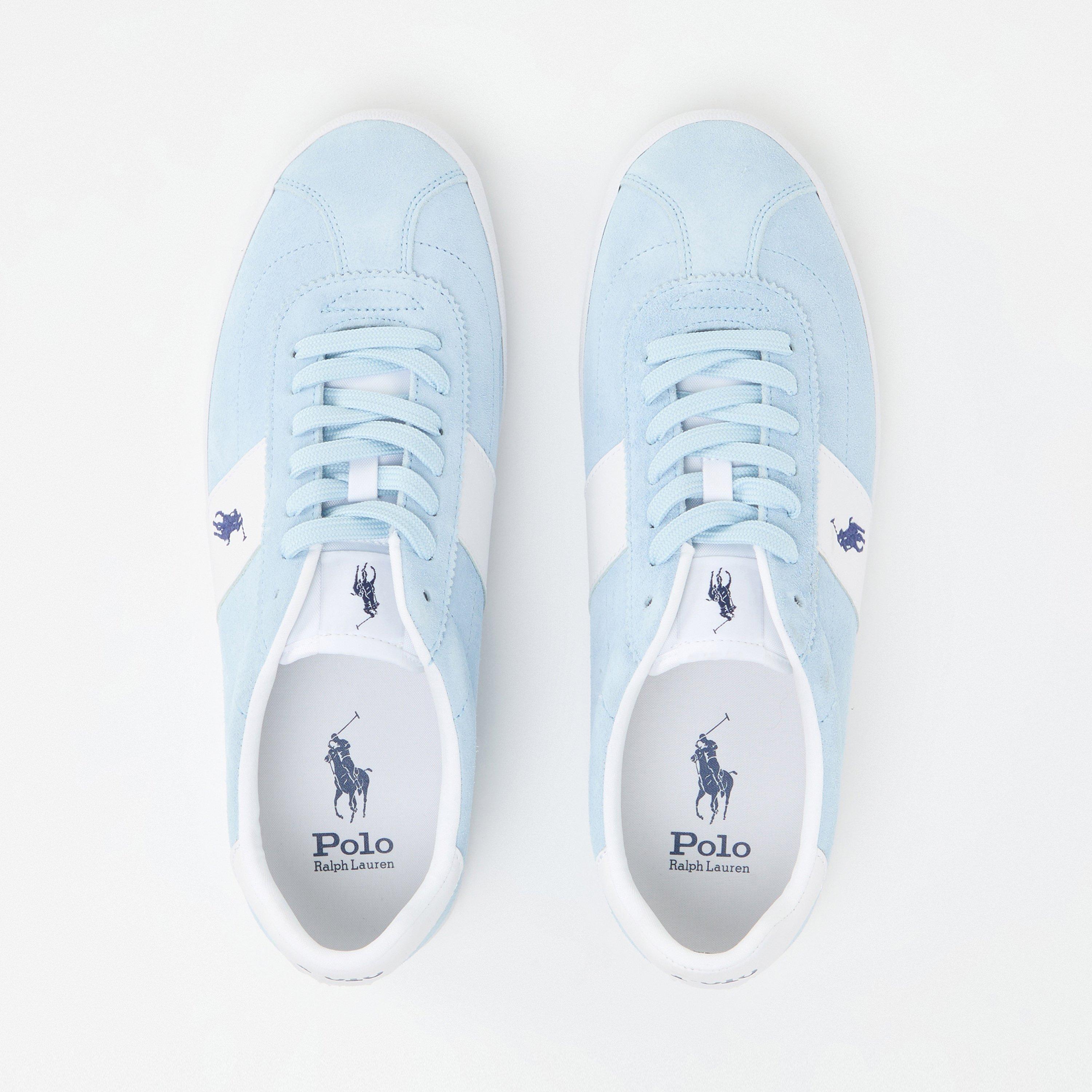 Hellblau/Wht - Polo Ralph Lauren - Men's Court Vulc Low-Top Trainers - 5