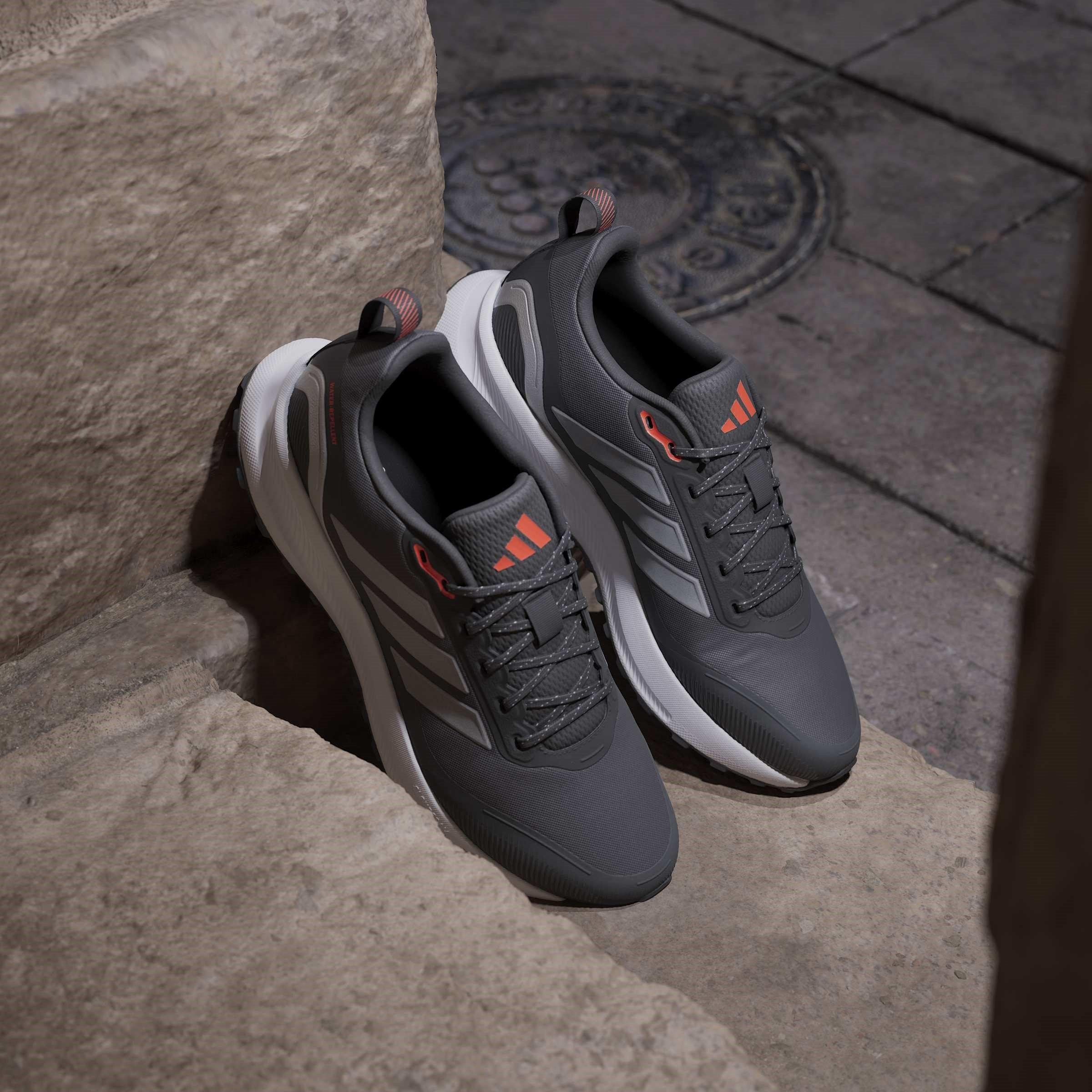 Sort/Sølv - adidas - Runfalcon 5 TR Running Shoes mens - 12