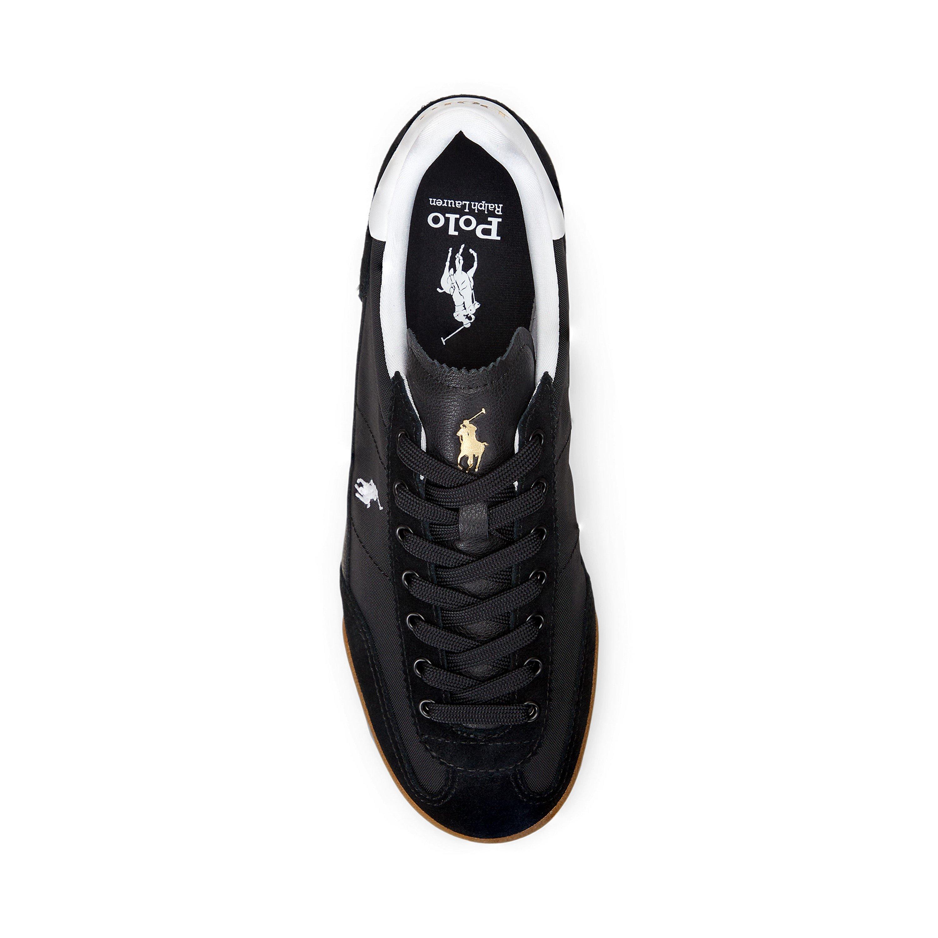 Black/White - Polo Ralph Lauren - Men's Hester Low-Top Trainers - 4
