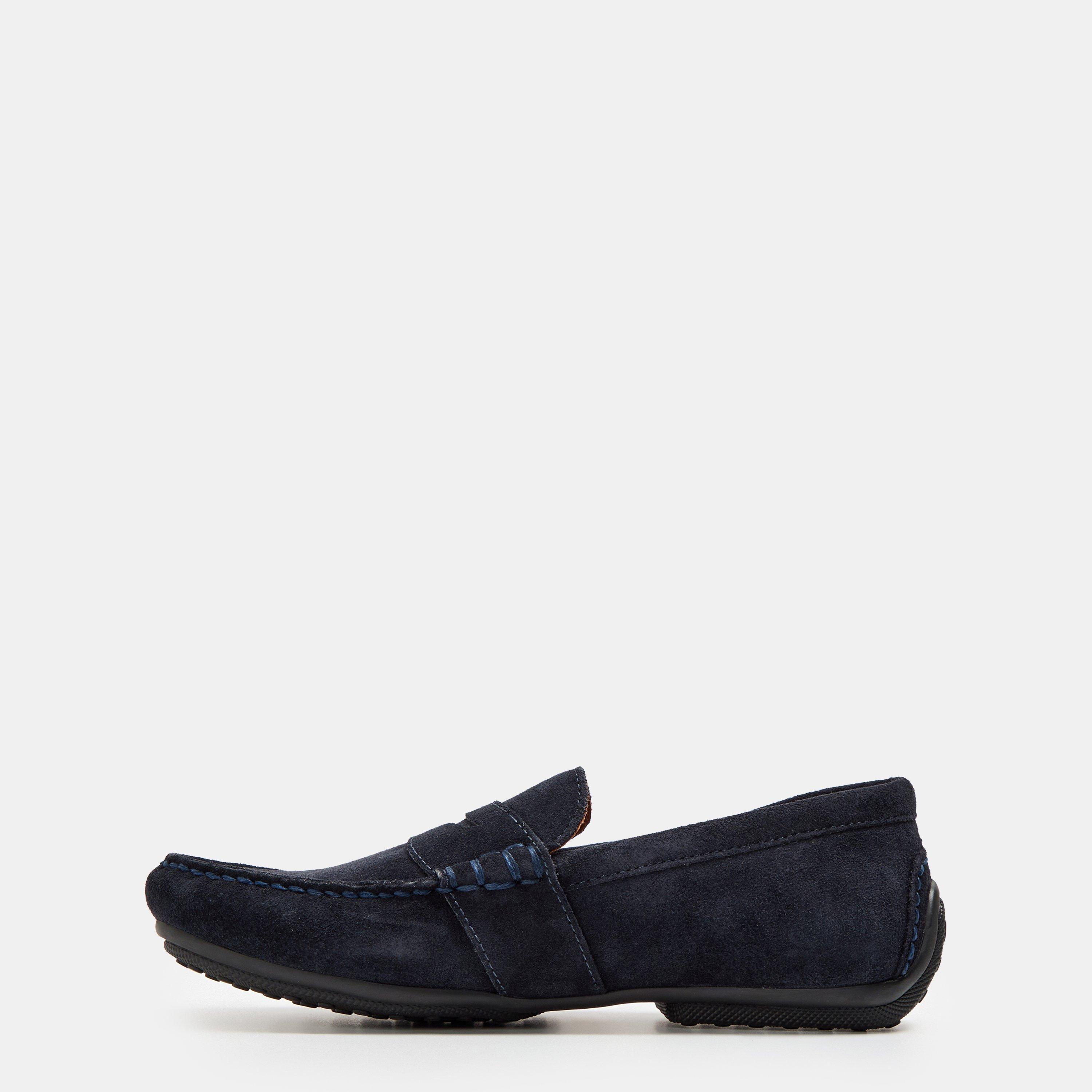 Hunter Navy - Polo Ralph Lauren - Men's Reynold Driver Loafers - 2