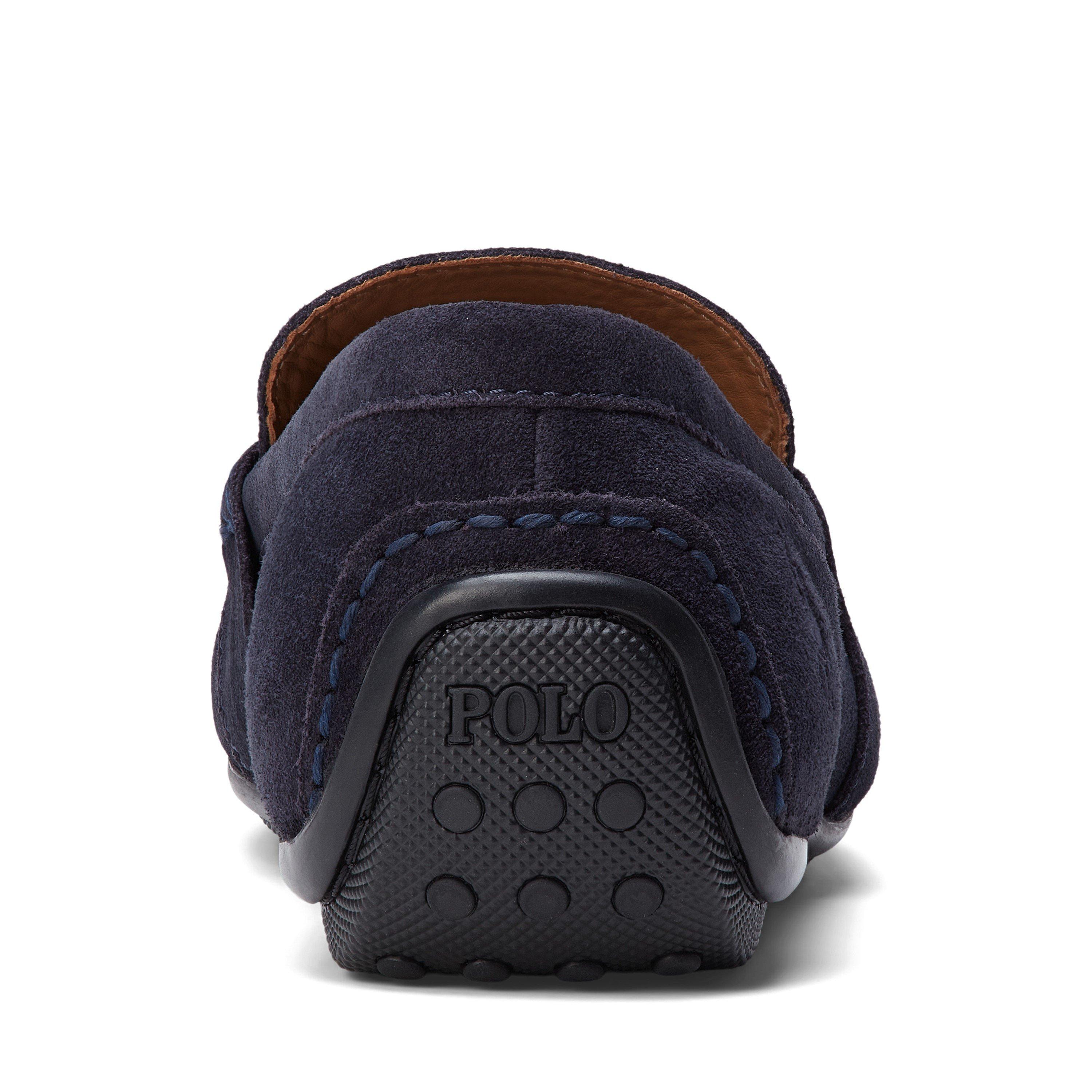 Hunter Navy - Polo Ralph Lauren - Men's Reynold Driver Loafers - 3