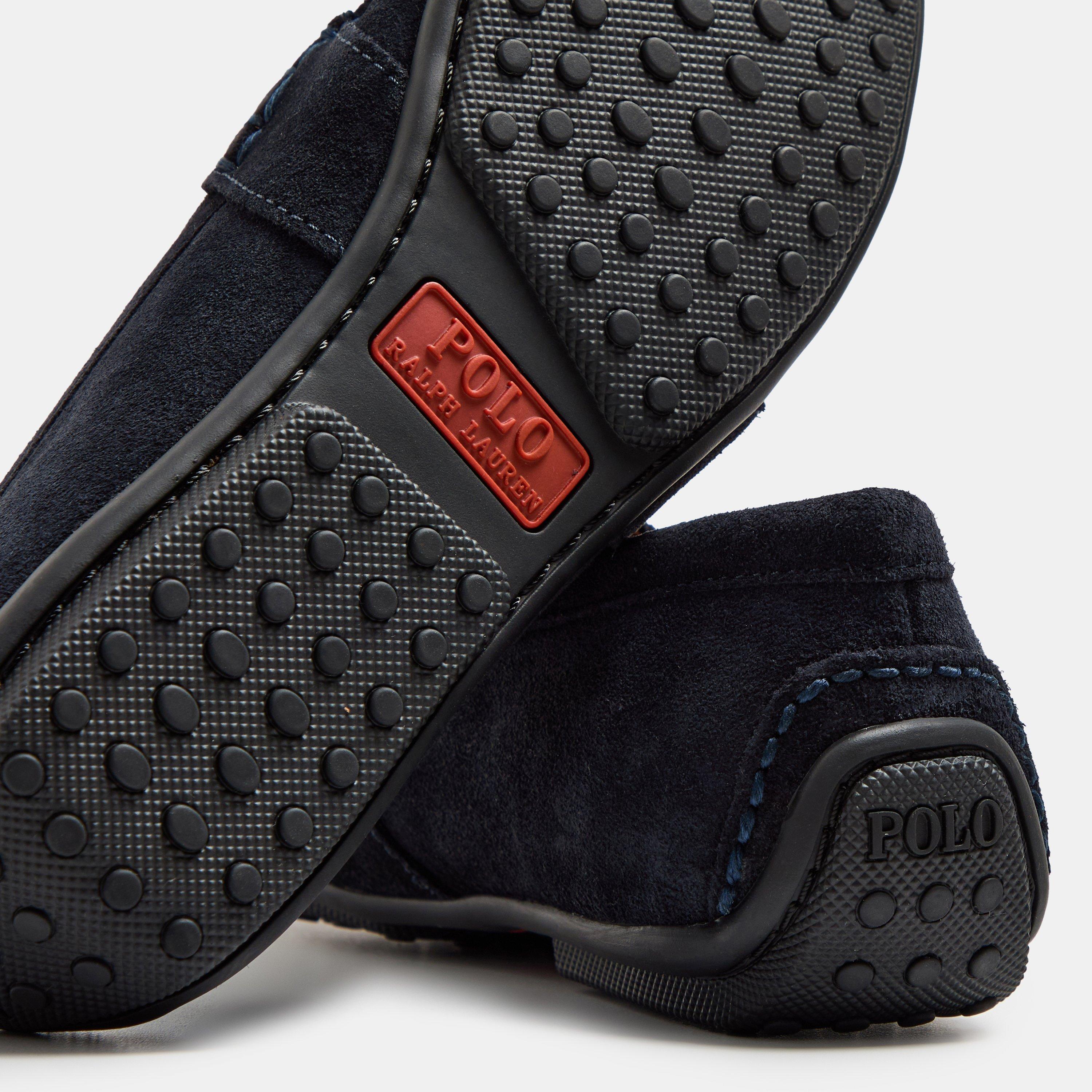 Hunter Navy - Polo Ralph Lauren - Men's Reynold Driver Loafers - 3