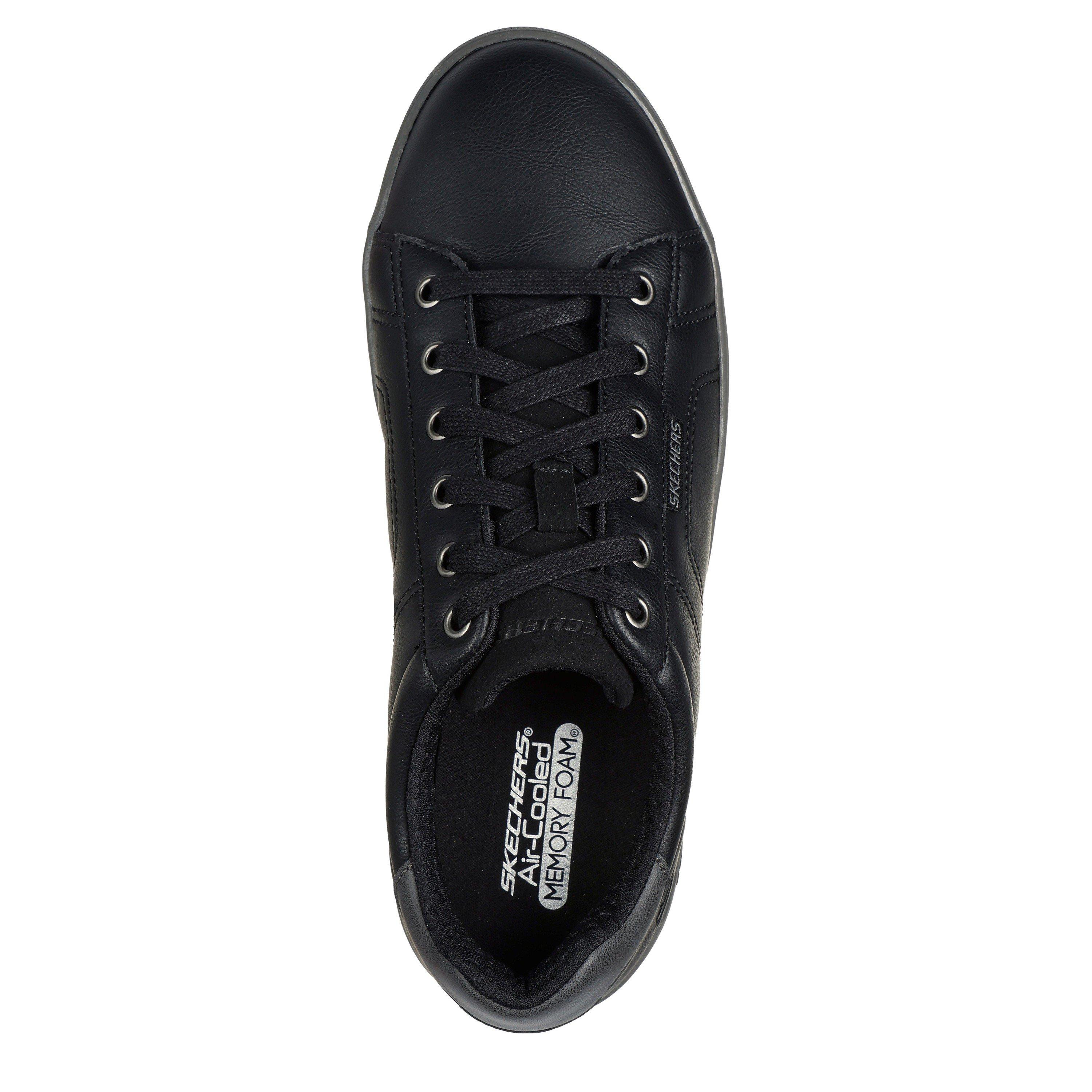 Black - Skechers - Cavell Court Classic Trainer Mens - 4