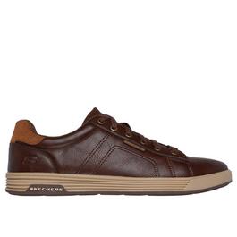 Skechers Skechers 6 Eyelet Smooth Toe Lace Up Court Trainers Mens