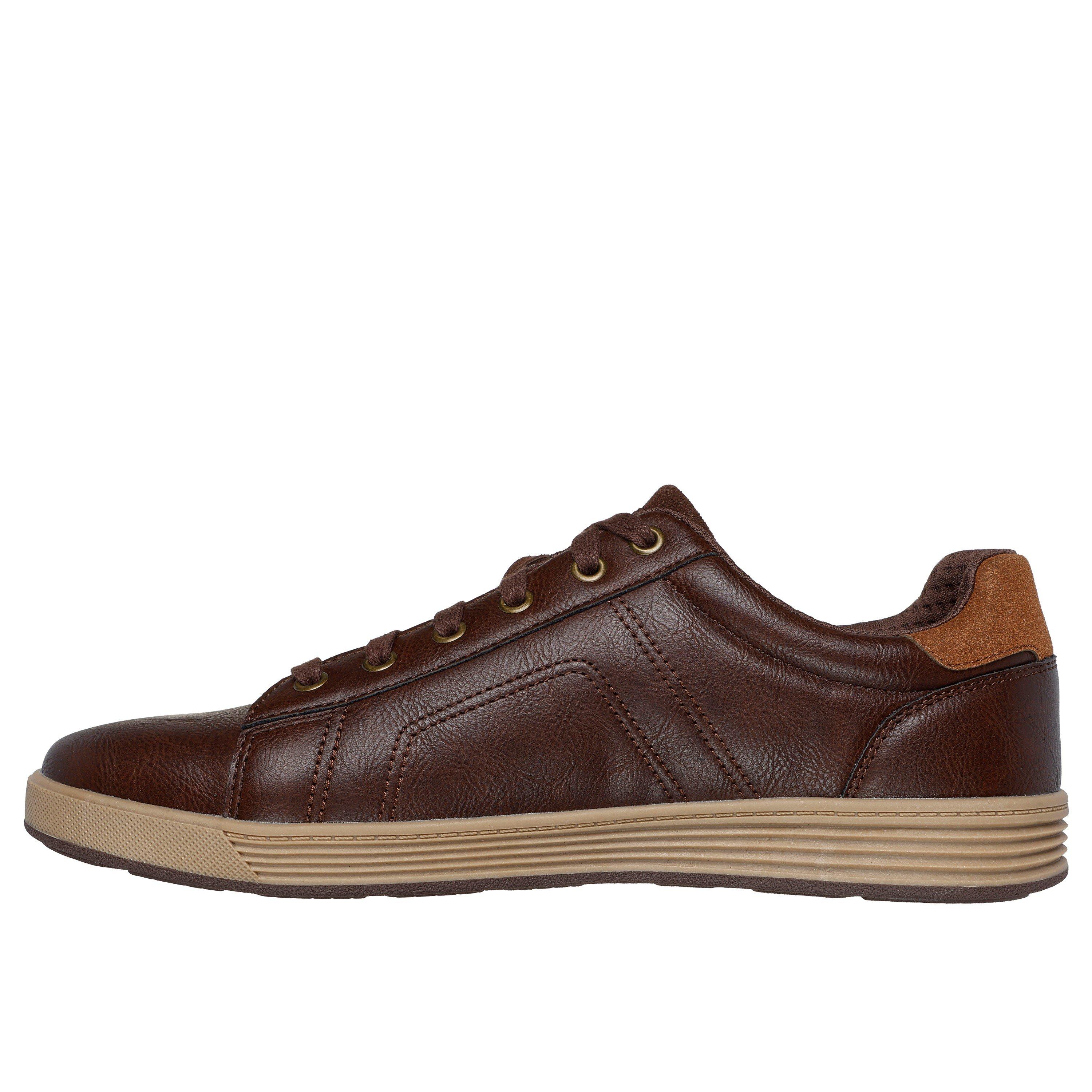 Brownolate - Skechers - Eyelet Lace-Up Low-Top Trainers - 2