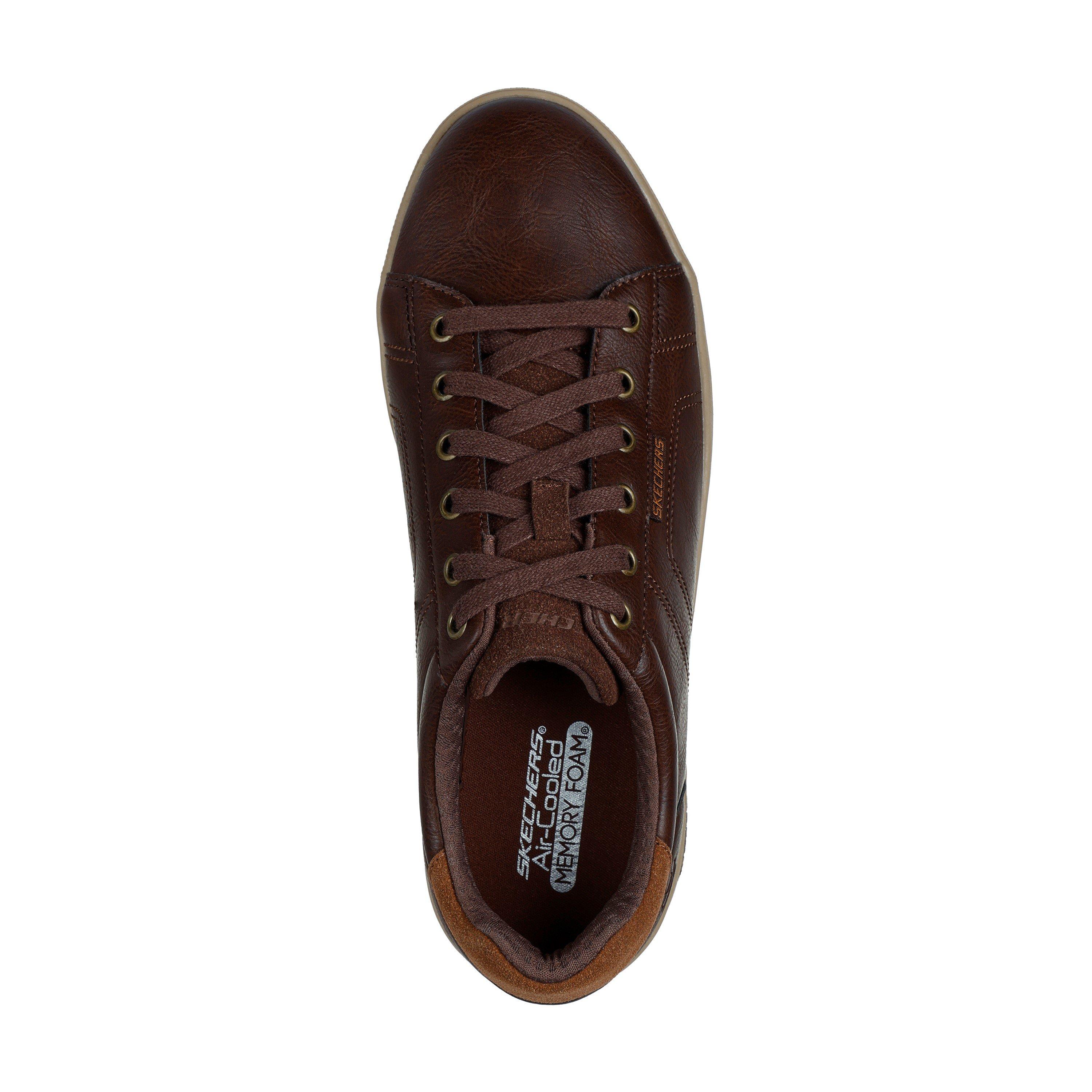 Brownolate - Skechers - Eyelet Lace-Up Low-Top Trainers - 5