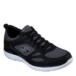 Skechers Skechers Qtr Cut-Out Lace-Up Jogger W Memory Runners Mens