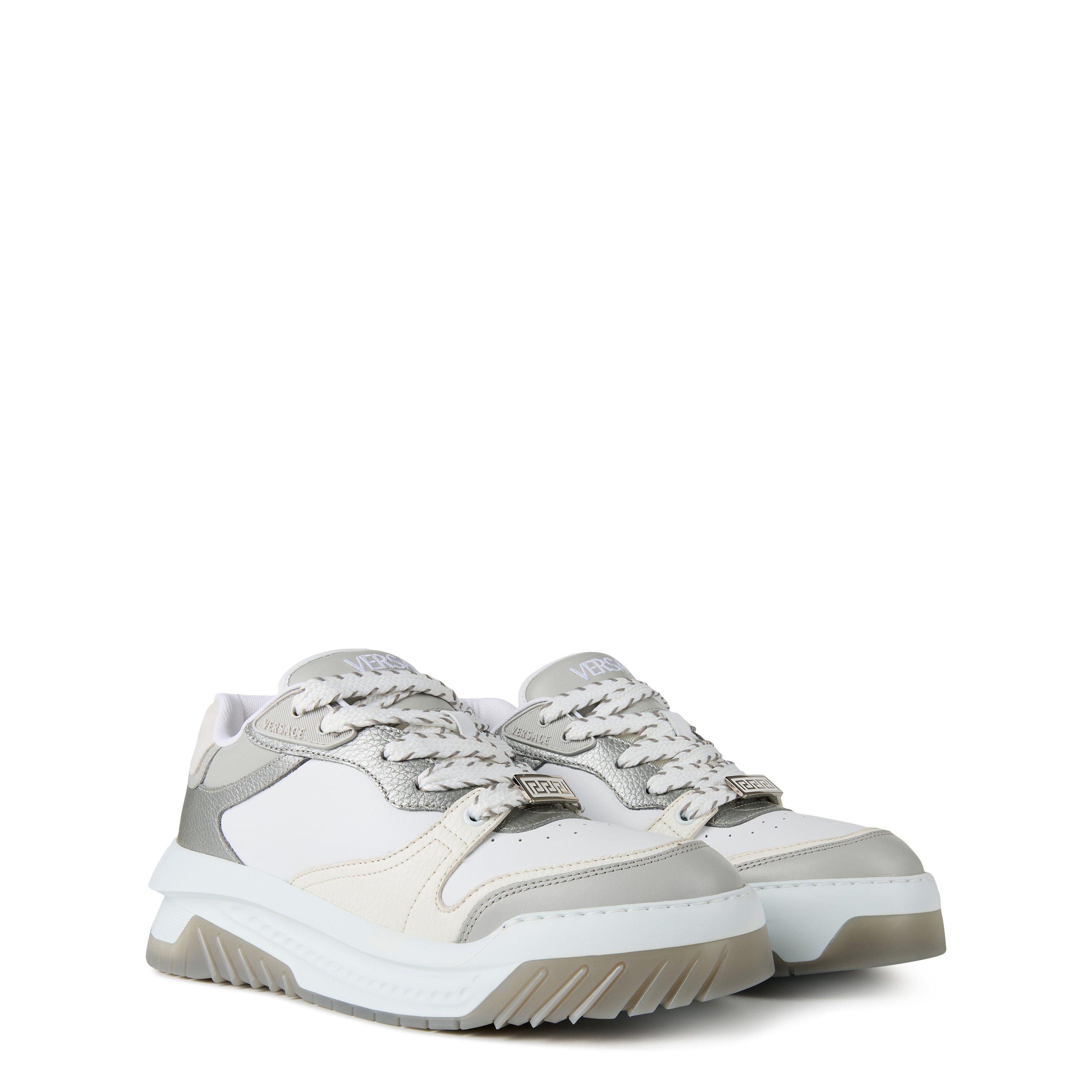 Grey/Black - Versace - Odissea Trainers - 3