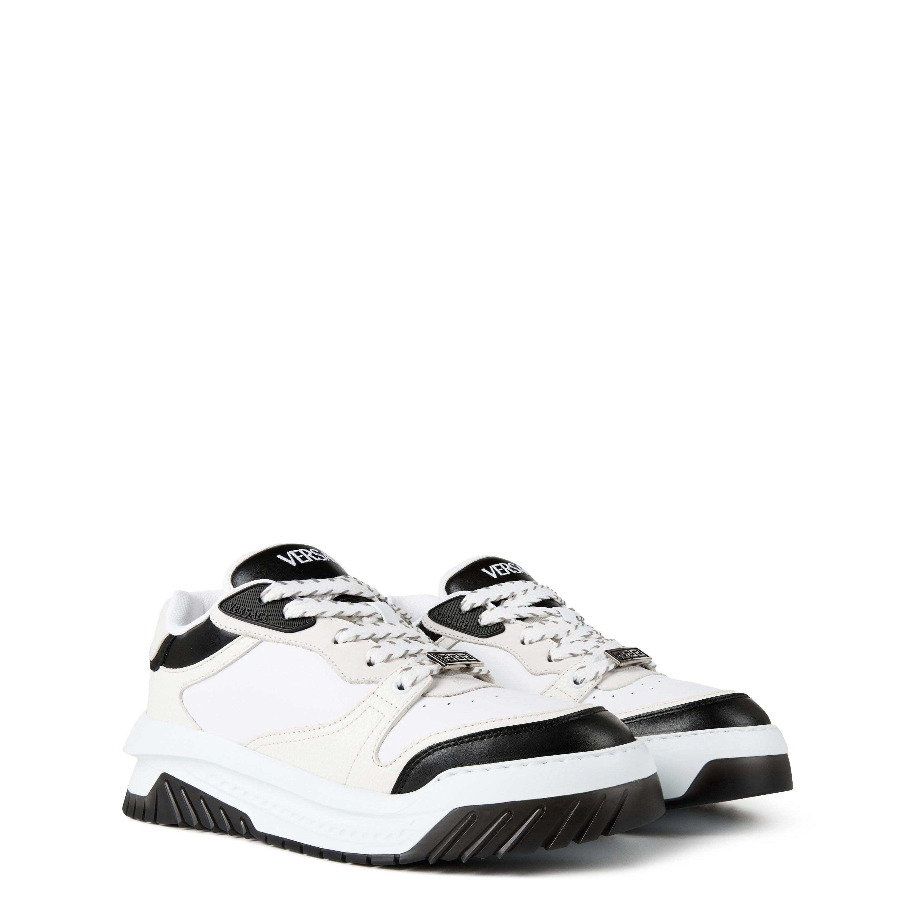 Black/White - Versace - Odissea Trainers - 4