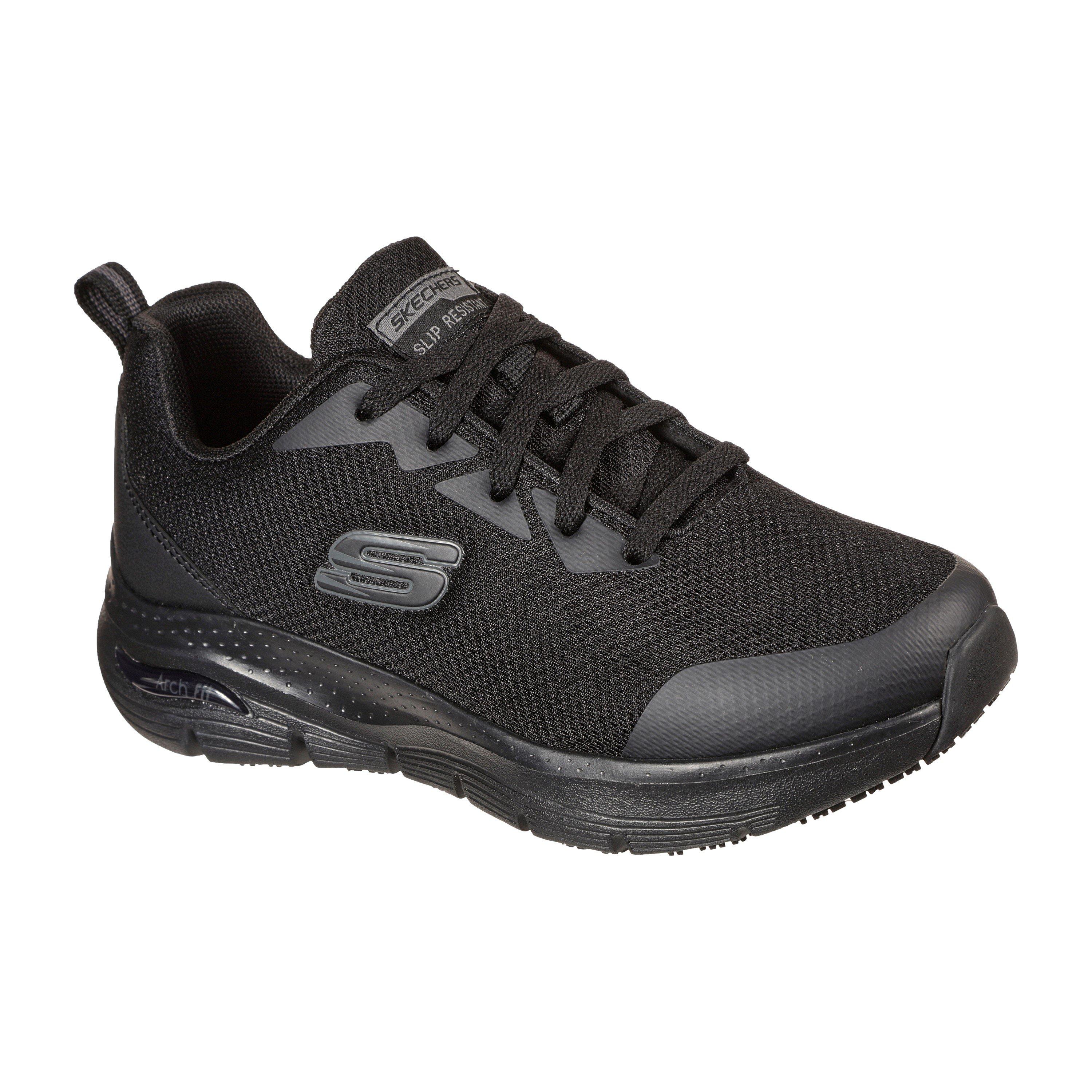 Preto - Skechers - Work: Arch Fit SR - 4