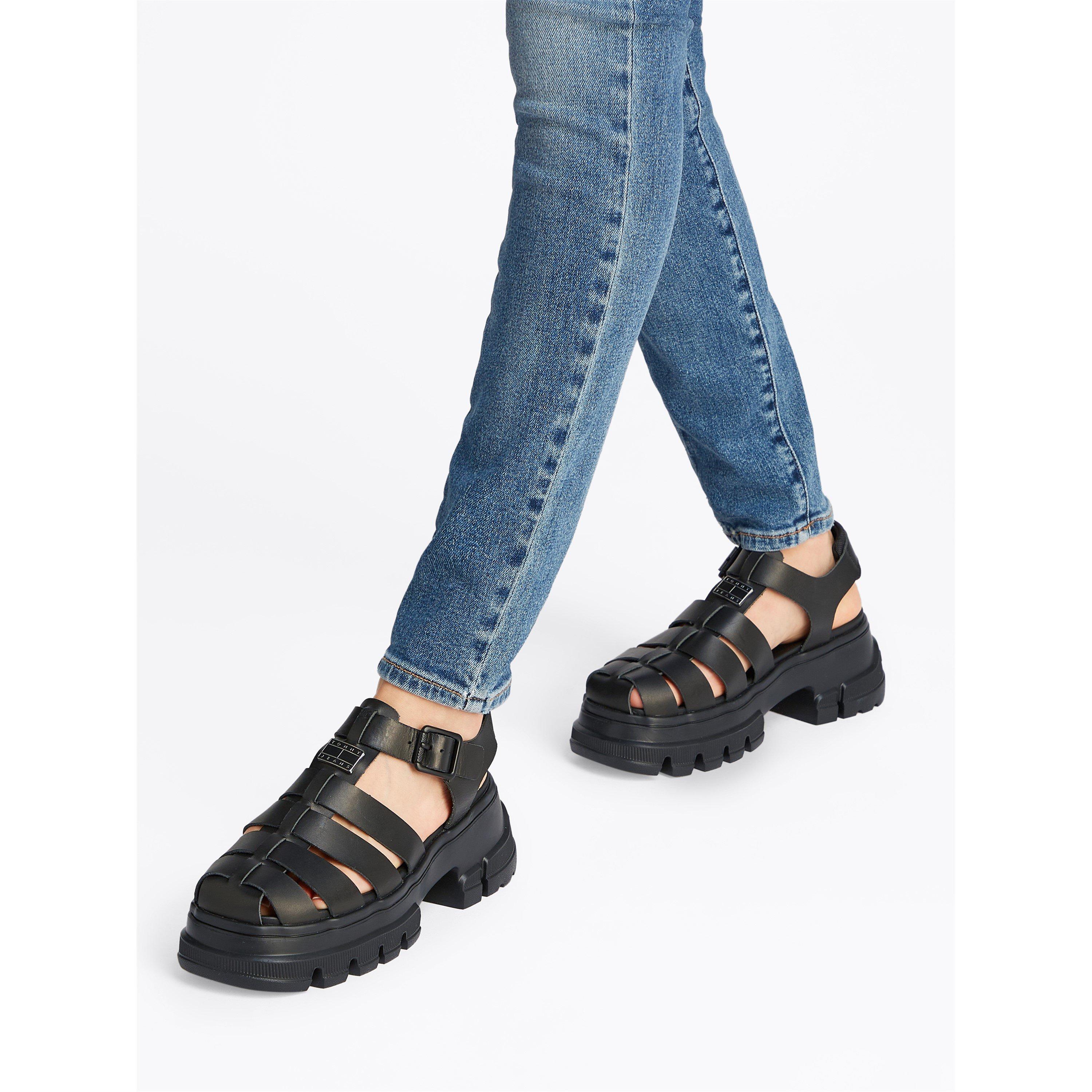Black - Tommy Jeans - Sandals - 3