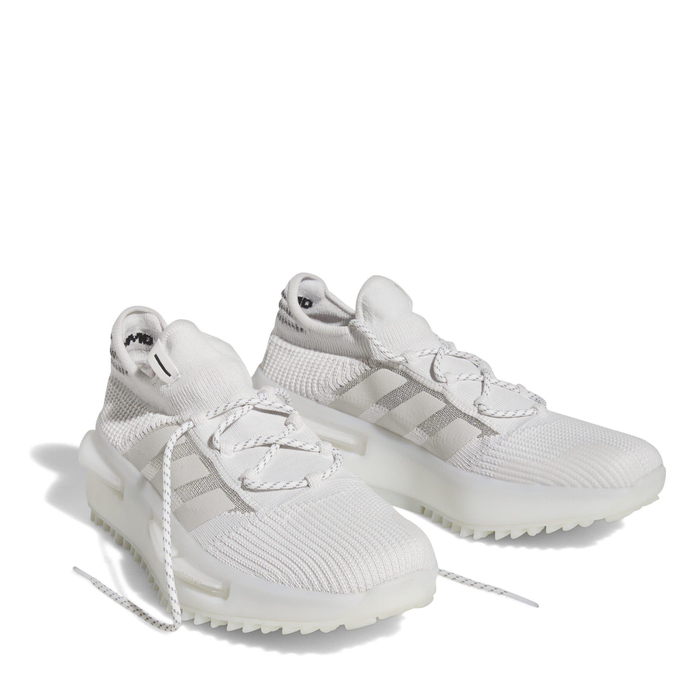 adidas gazelle silver green womens Shop White Mens NMD R1 Lace Up Sneakers – Shoebacca main image 1