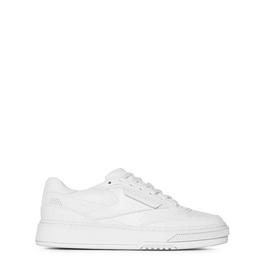 Reebok Club C Ltd Cracked Leather Sneakers