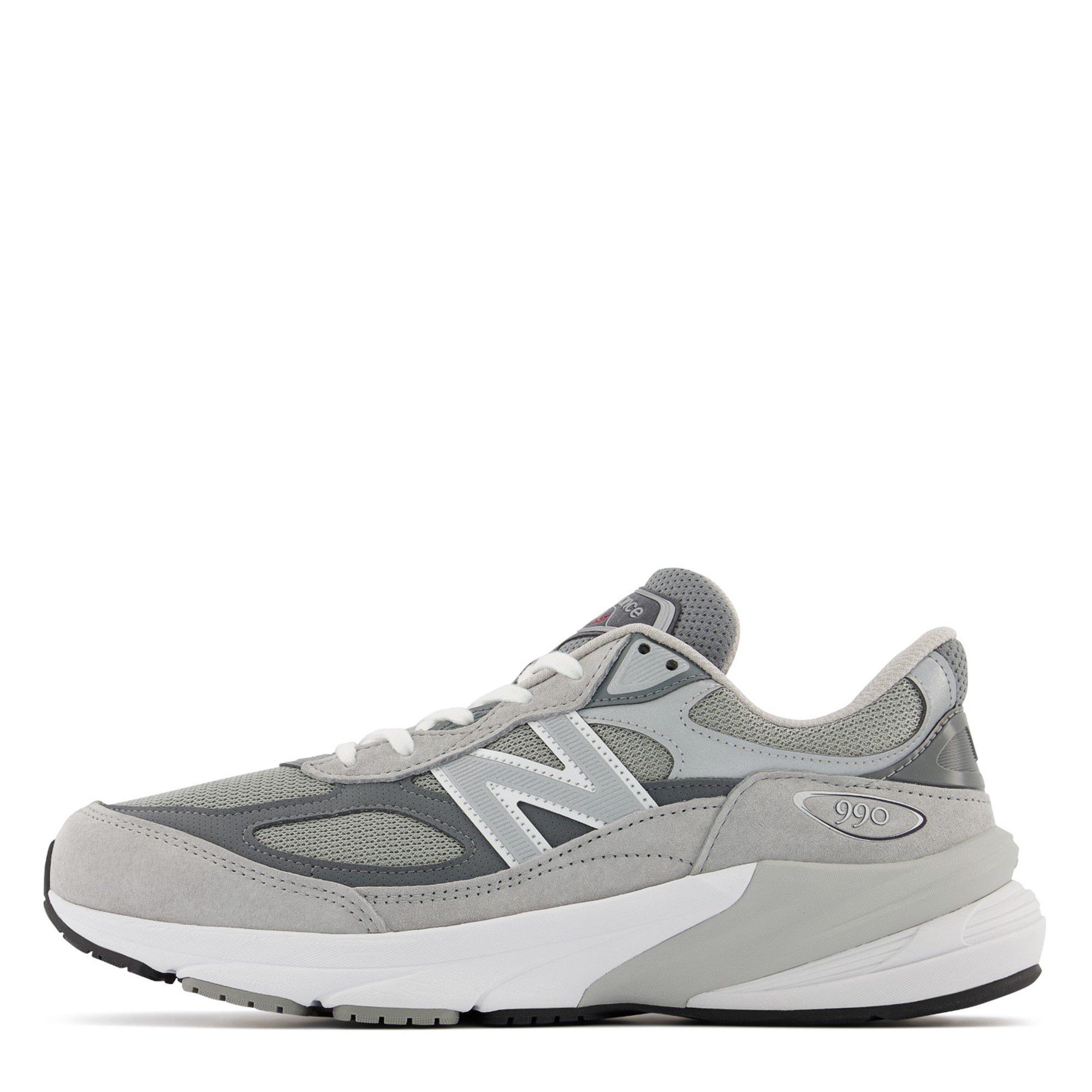 Grey - New Balance - Men's NB 990v6 Runners - 3