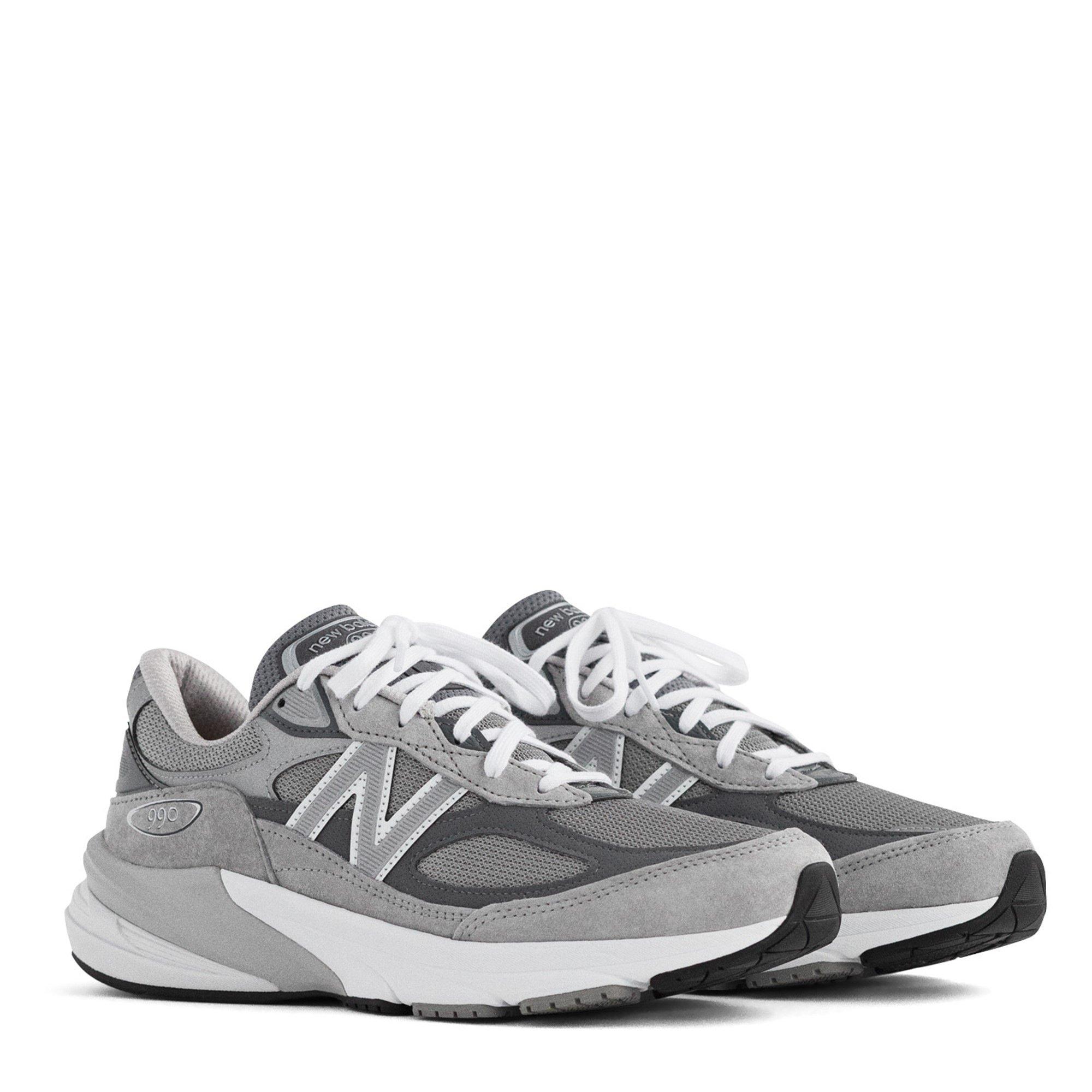 Grey - New Balance - Men's NB 990v6 Runners - 4
