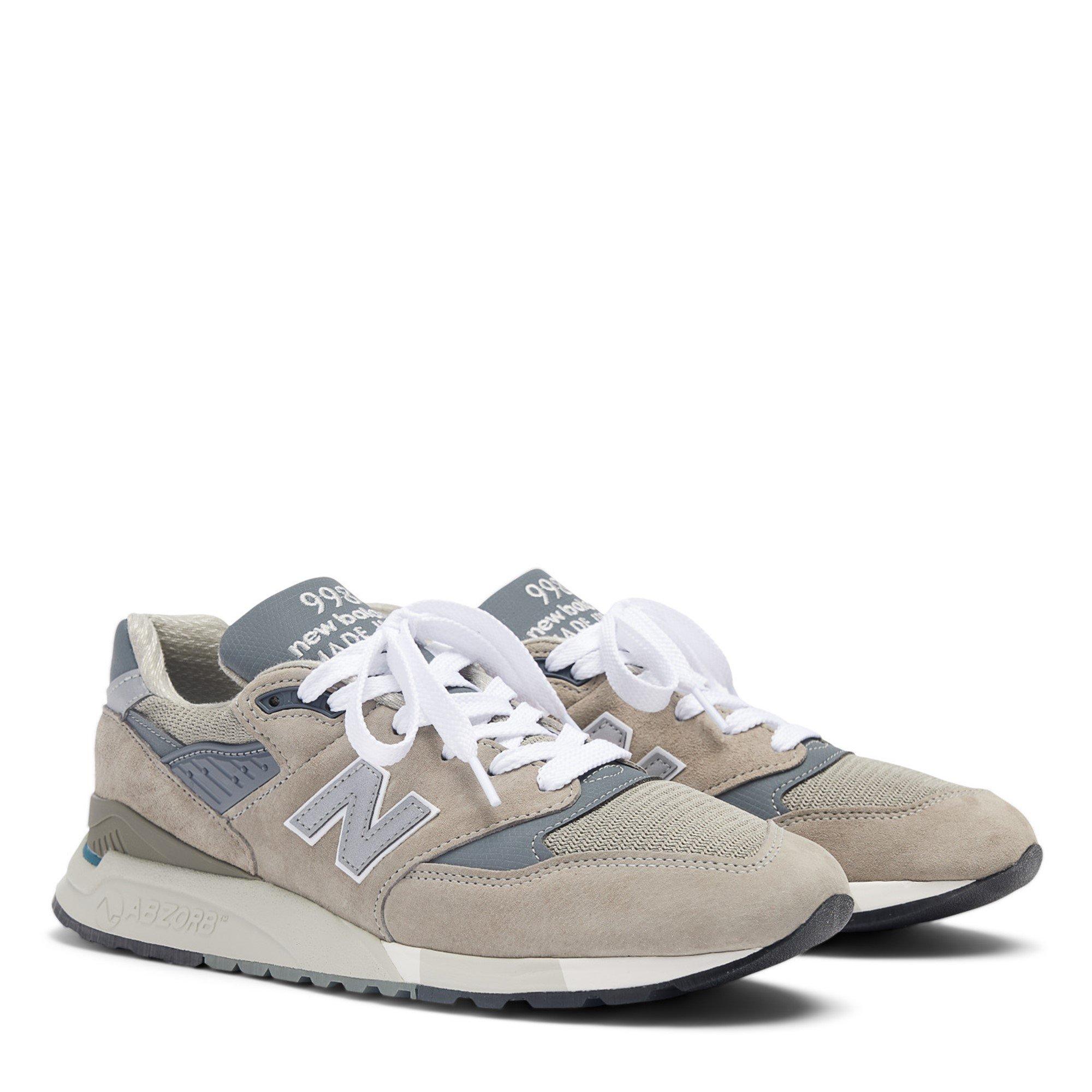 Grey - New Balance - Men's Low-Top Trainers - 4