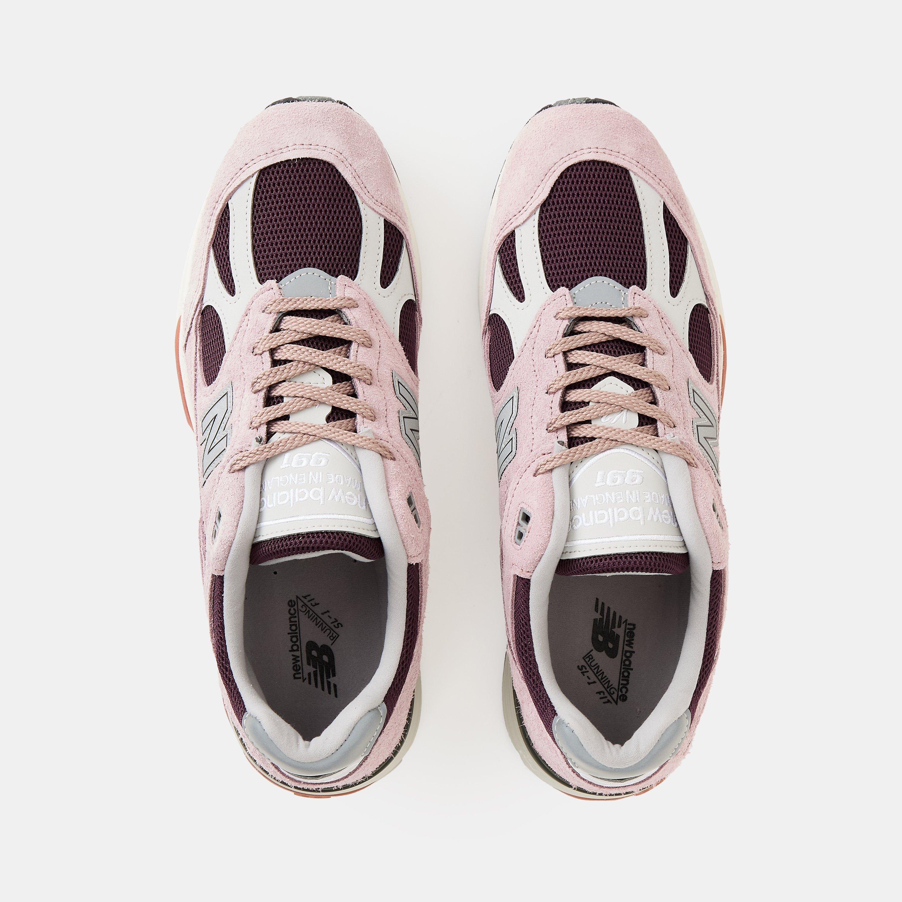 Pink - New Balance - NB 991v2 Mens - 5