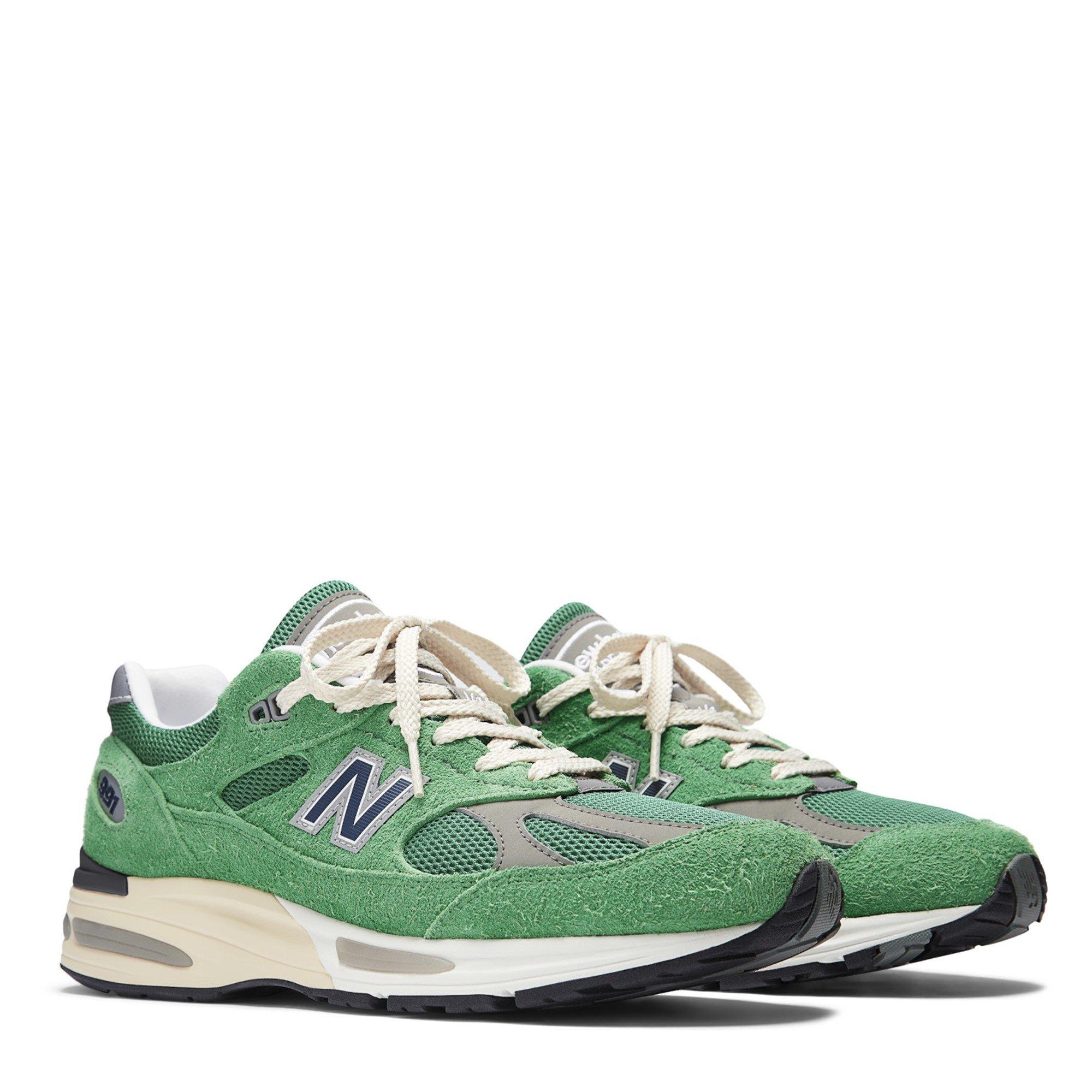 Mineral Grn GV2 - New Balance - 991v2 Runners - 4