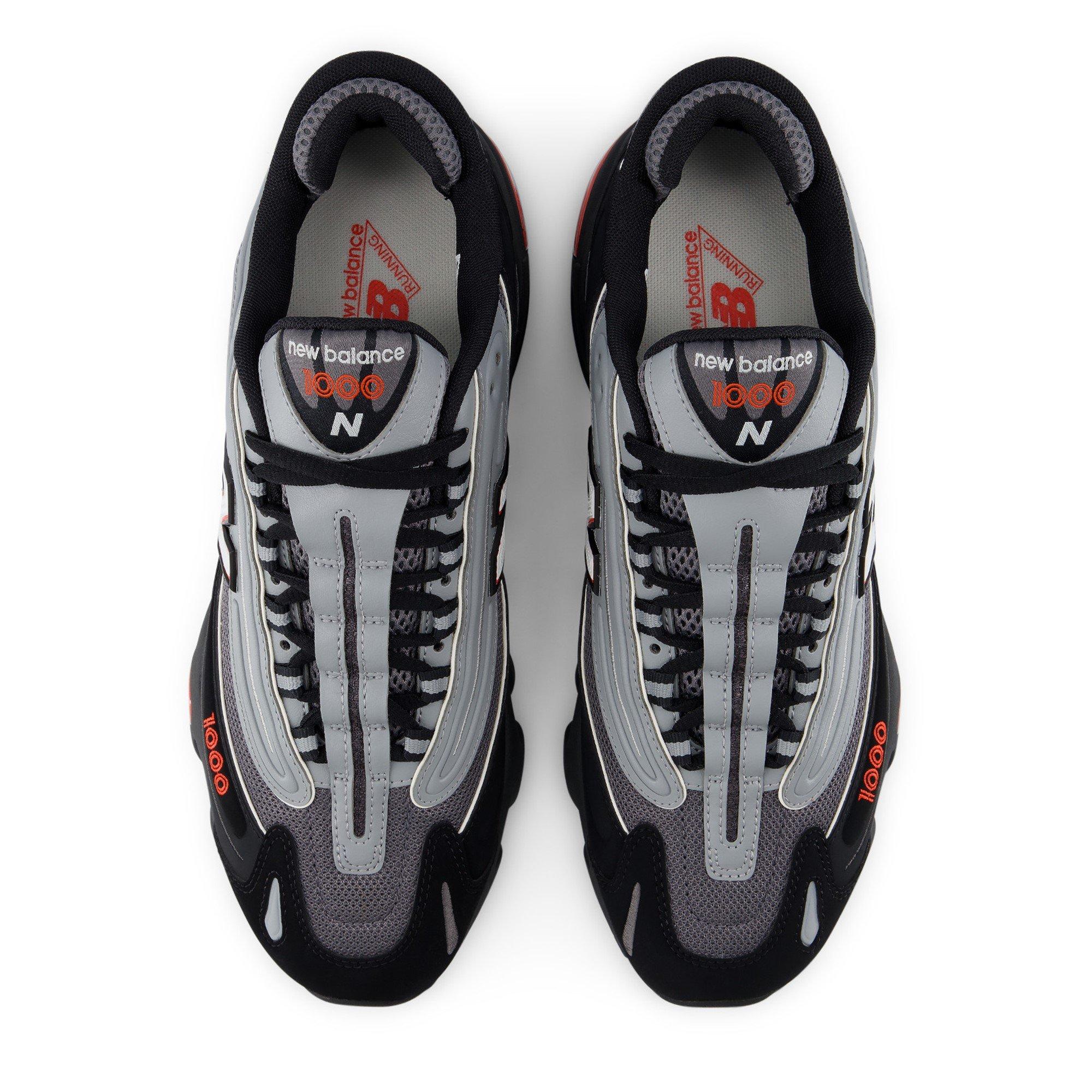 Black/Neo Flame - New Balance - NB 1000 Mens - 4