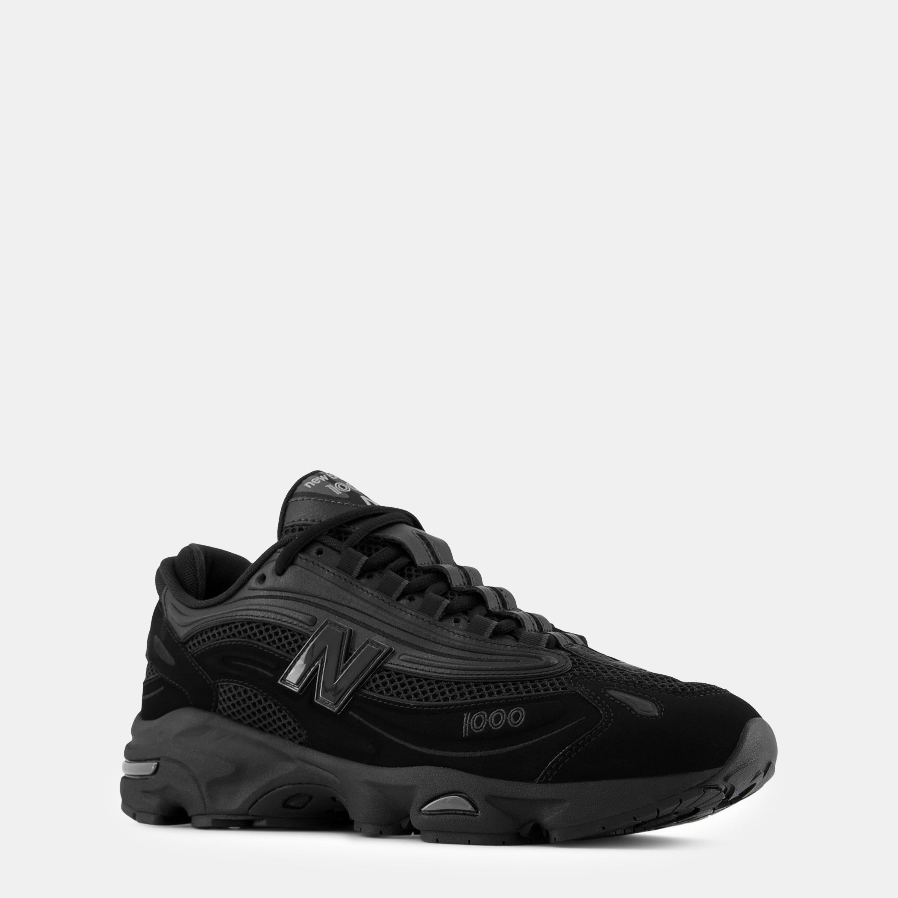New Balance NB 1000 Mens - Black/Black - Size 7 (40.5)